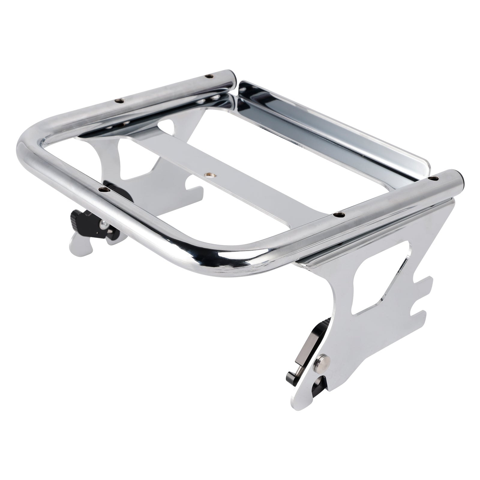 96-08 Touring Road King FLHT FLHX FLTR Chrome Two Up Mounting Luggage Rack