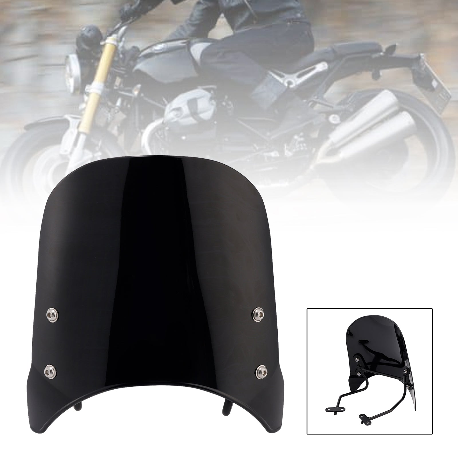 2017-2024 BMW R nineT Scrambler 2014-2024 Pure Windshield WindScreen