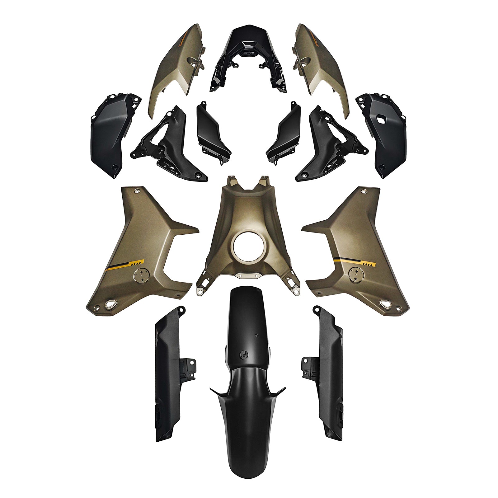 Amotopart 2025-2026 Yamaha Tenere 700 T700S Fairing Kit Collection
