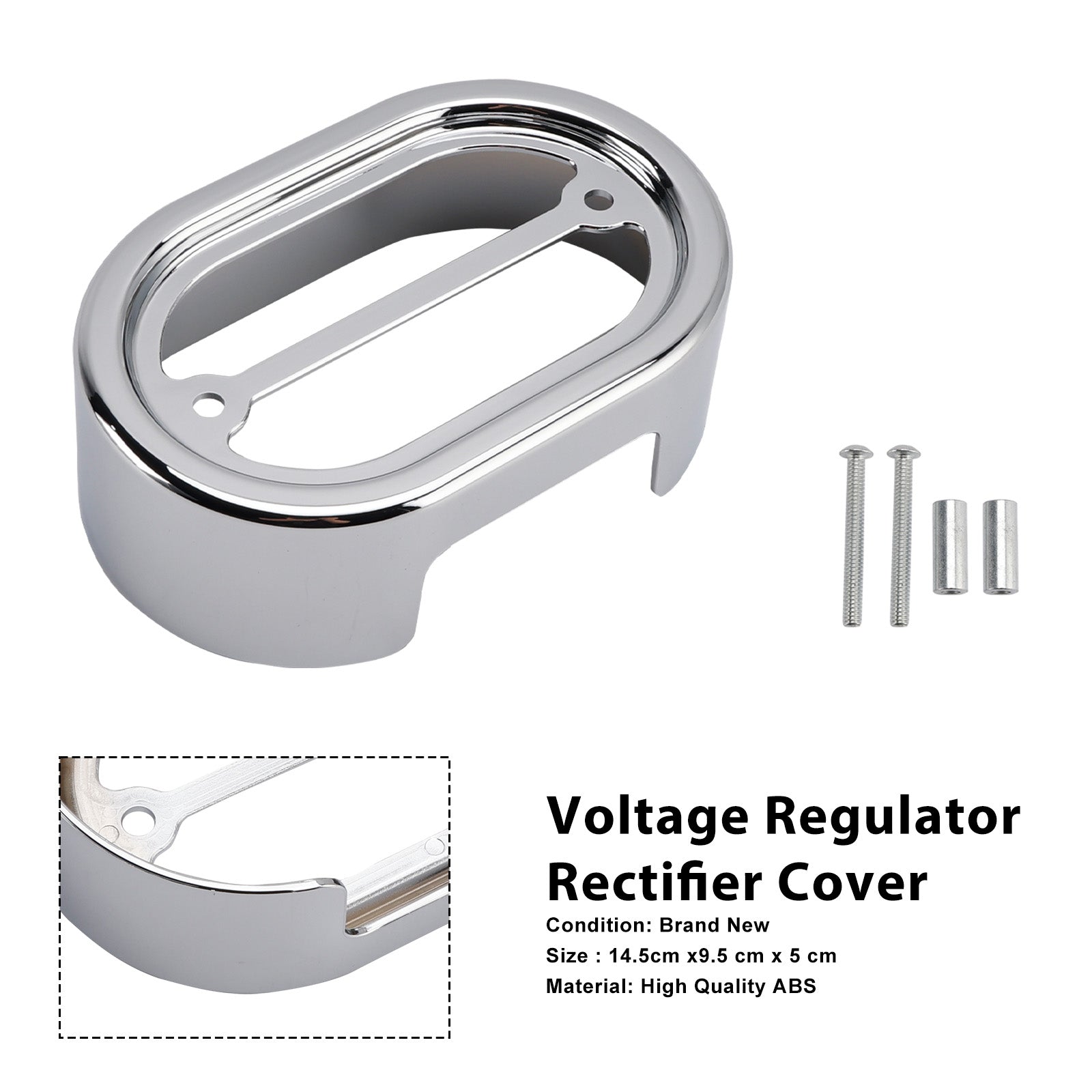 2001-2017 Softail Breakout Voltage Regulator Rectifier Cover