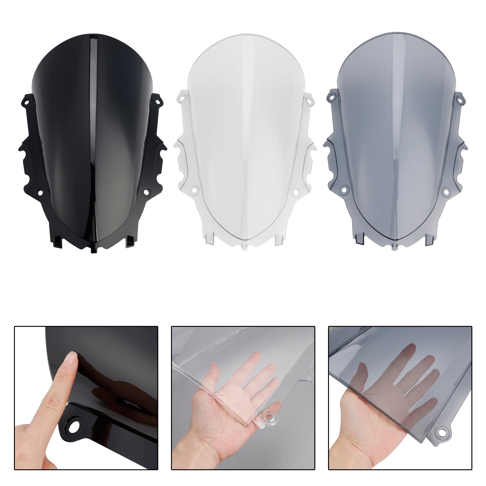 2019-2025 YAMAHA YZF-R3 YZF-R25 Windshield WindScreen