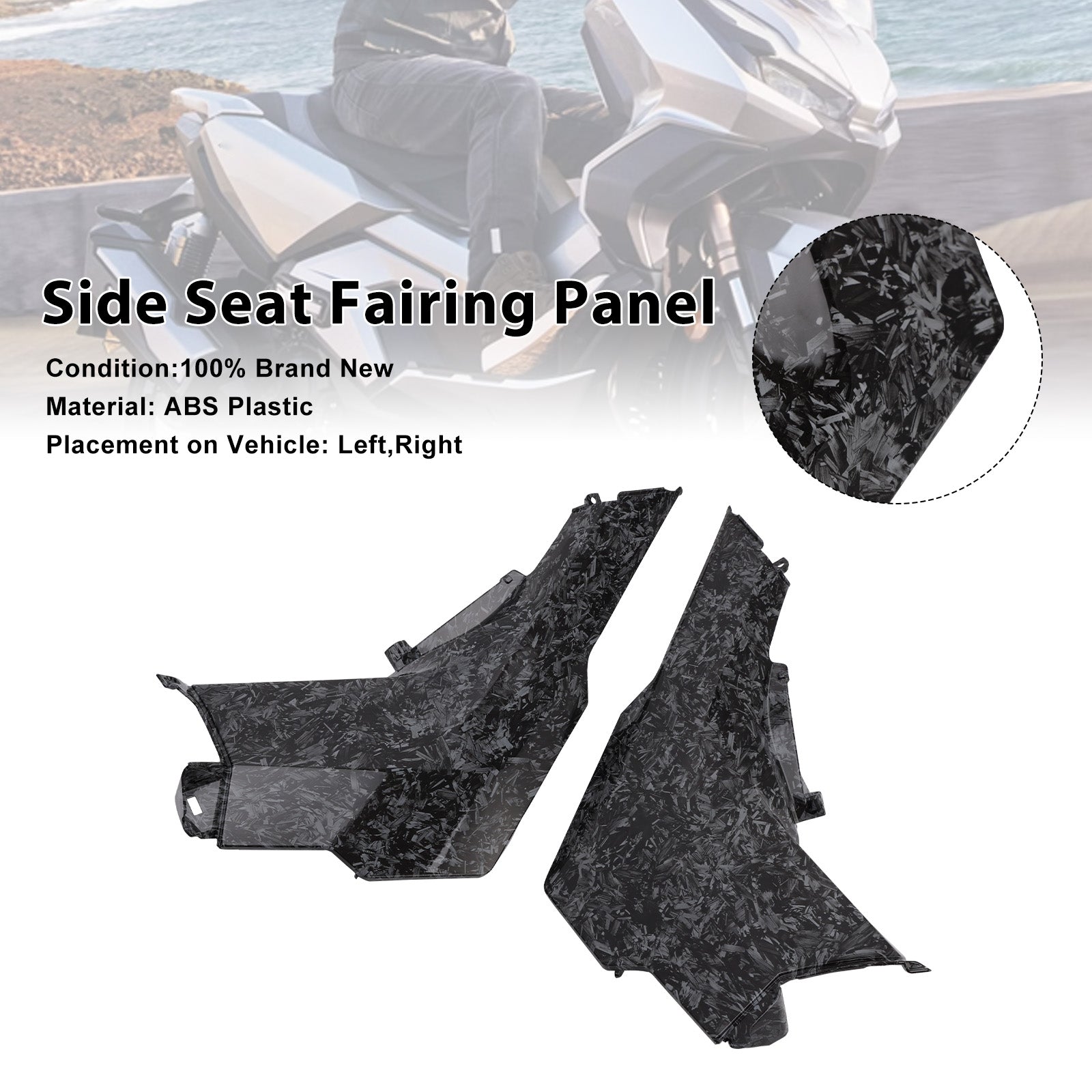 Honda ADV 350 2022-2025 Seat Side Cover Panel Fairing Cowl