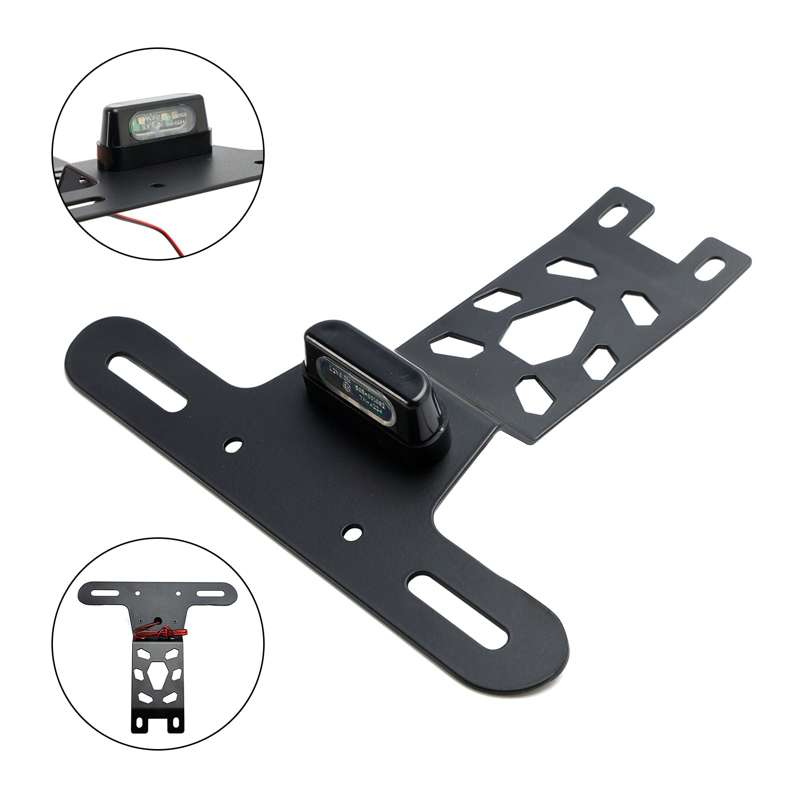 22-24 Hunter 350 License Plate Holder Bracket