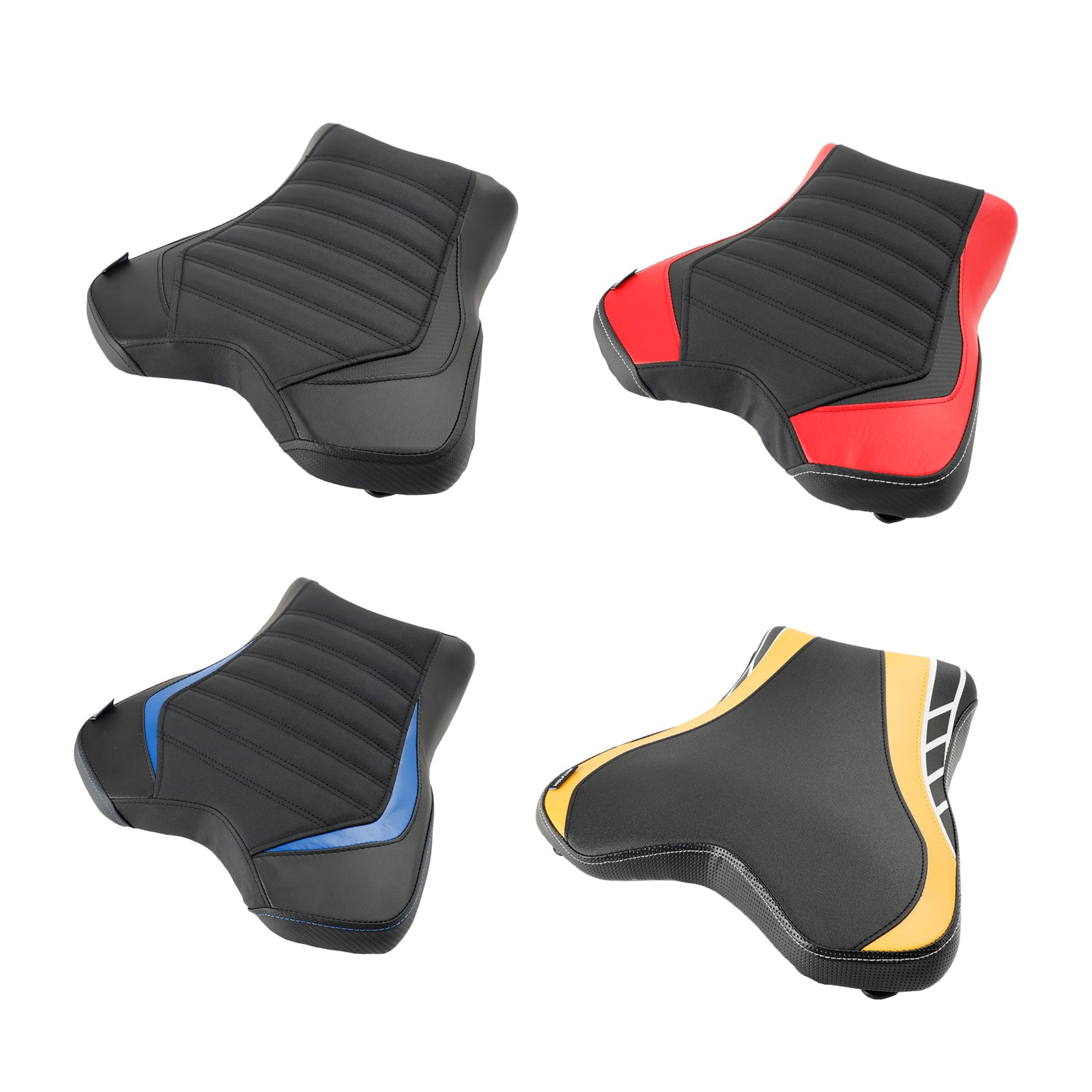 15-23 Yamaha Yzf-R1 Front Driver Raider Seat Pillion Saddle Fits Red Yellow