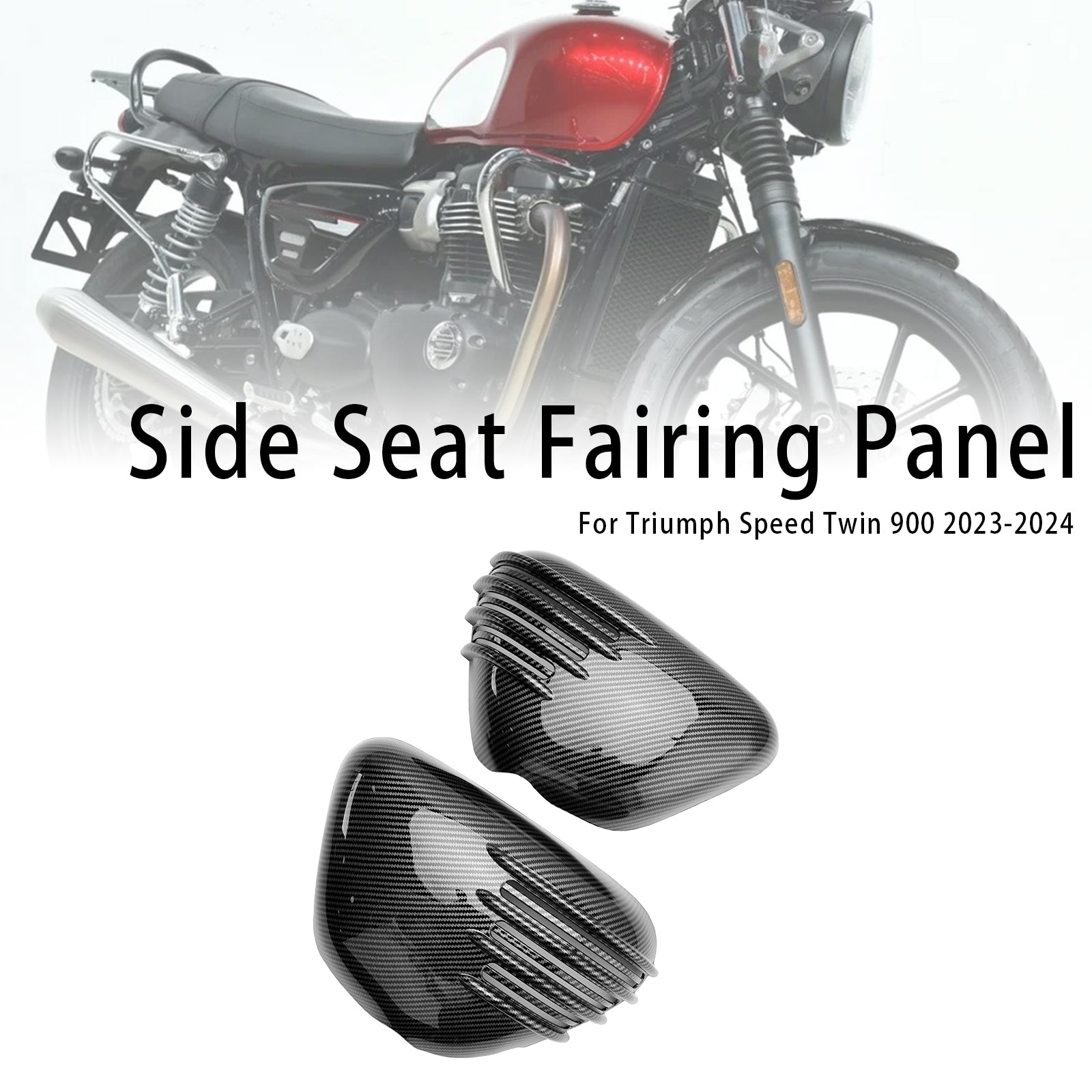 23-24 Speed Twin 900 Side Seat Fairing Panel Cowl