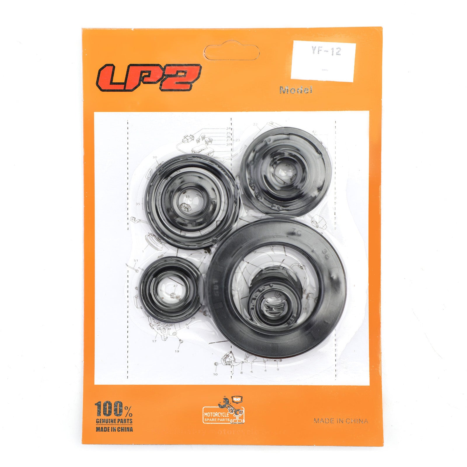 2002-2004 Honda CR250R CR250 CR 250 250R Engine Oil Seal Kit Set 9pcs Seals