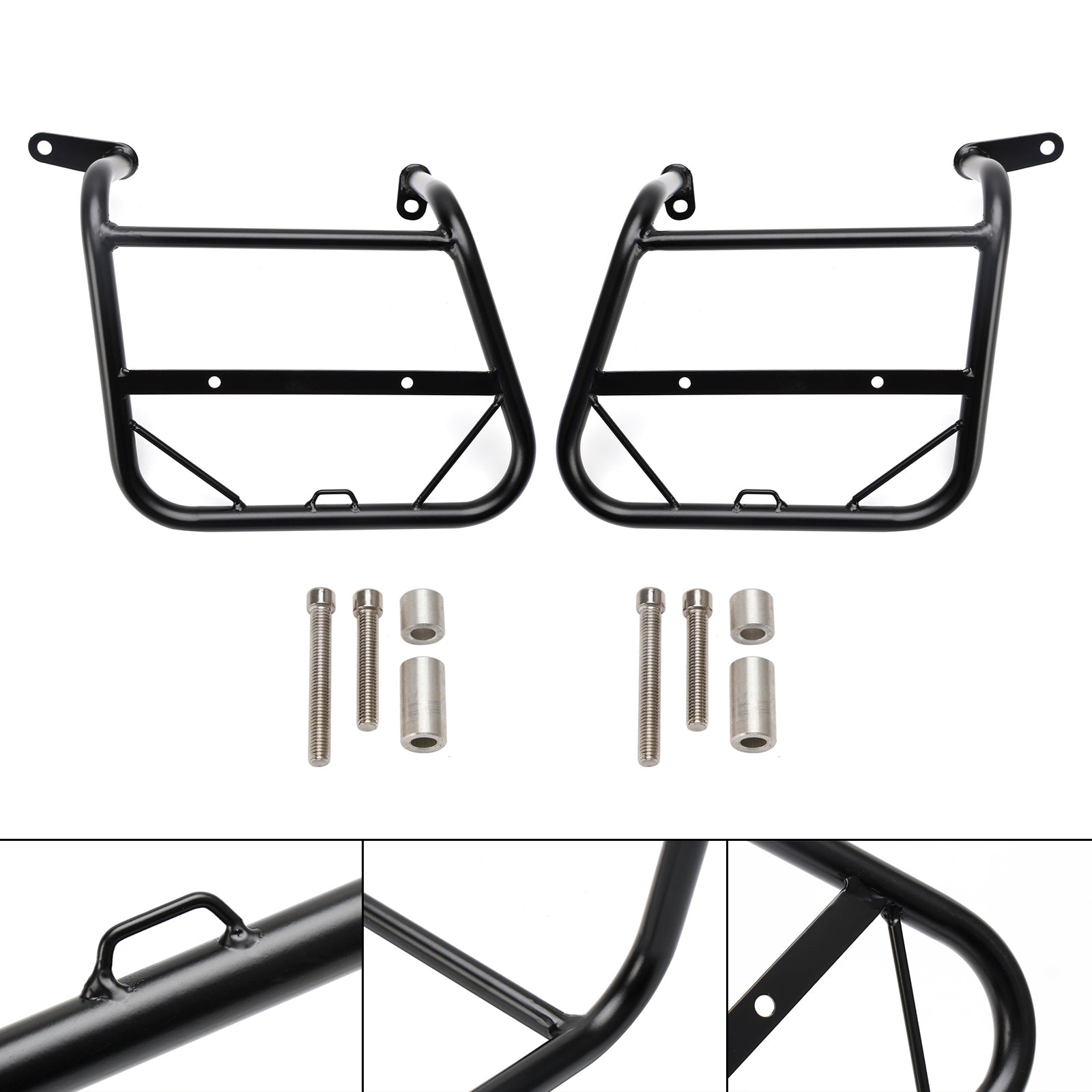 21-23 Honda Crf250L Jp Ver. Saddlebag Support Mounting Bracket Right Black