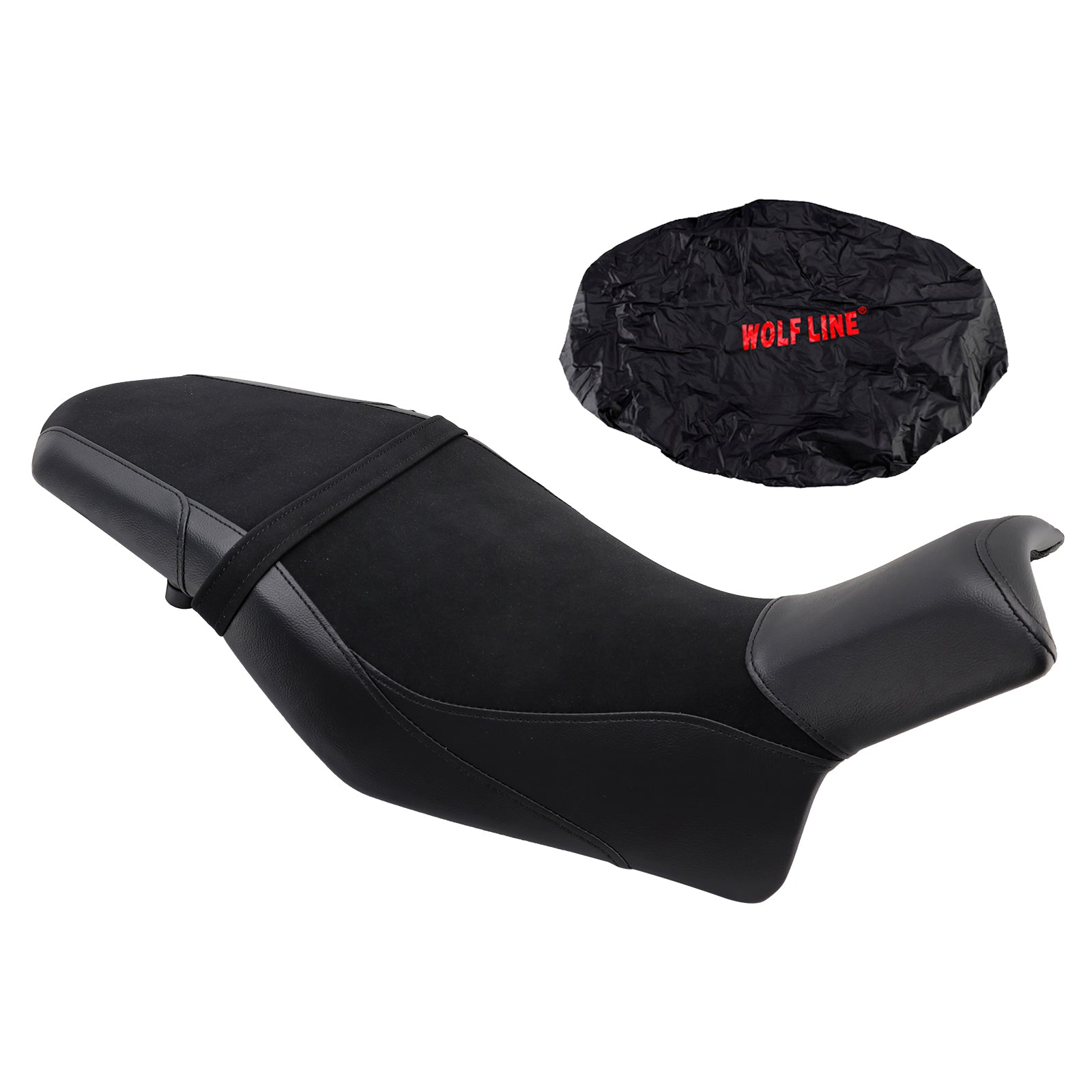 Suzuki Katana 19-24 Rider Passenger Seat Front Rear Cushion +20Mm Fit Black
