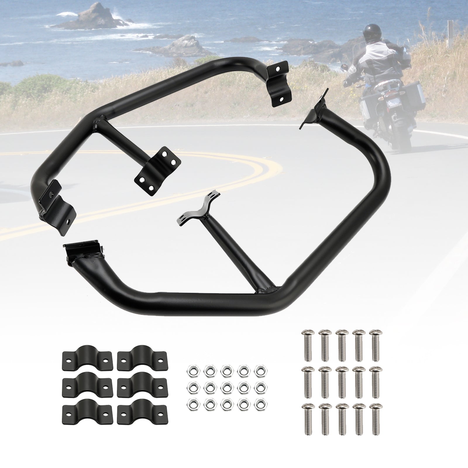 21-23 Pan America PA1250/s motorskyddsram anti-crash stötfångare skyddare