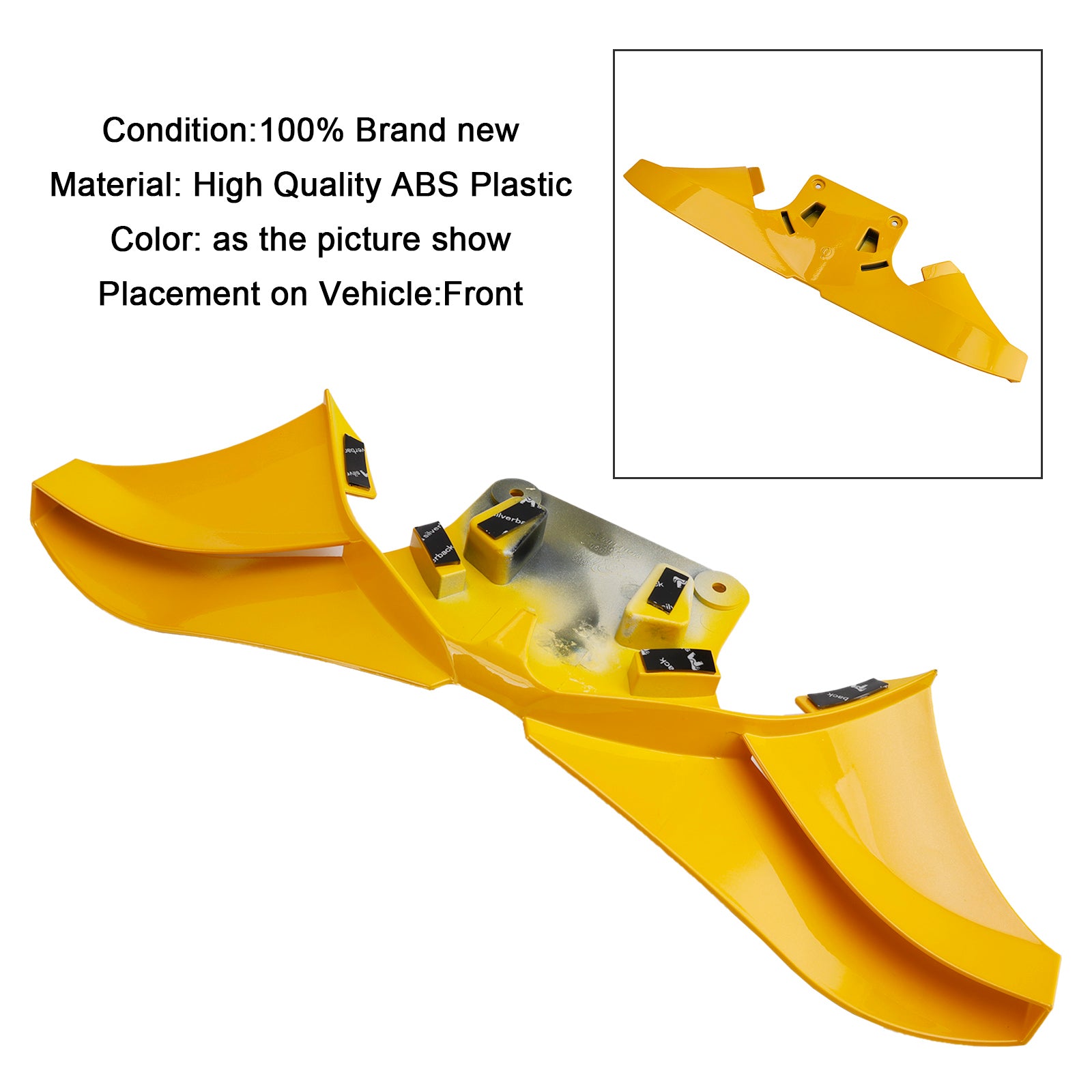 2023-2025 Street Triple 765R/RS Front Spoiler Winglet Frontal Wings