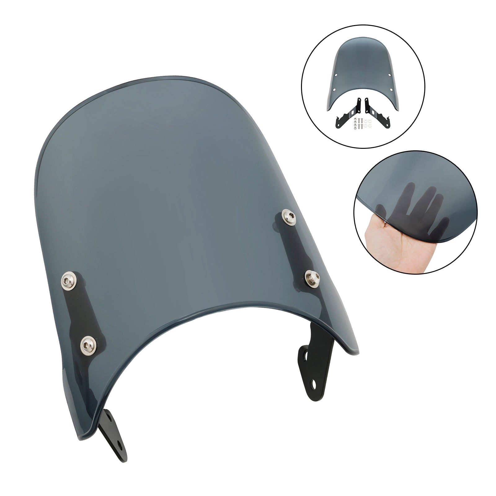 Kawasaki 23-24 Eliminator 400 450 y 2024 Eliminator 500 Parabrisas