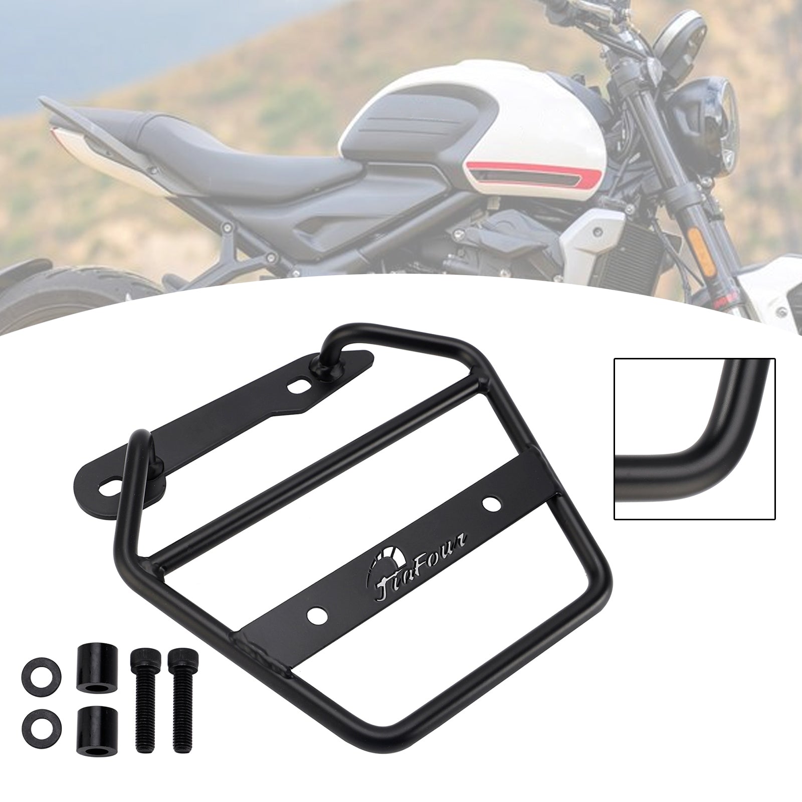 21–25 Triumph Trident 660 Seitentaschenhalter Satteltaschen-Montagehalterung