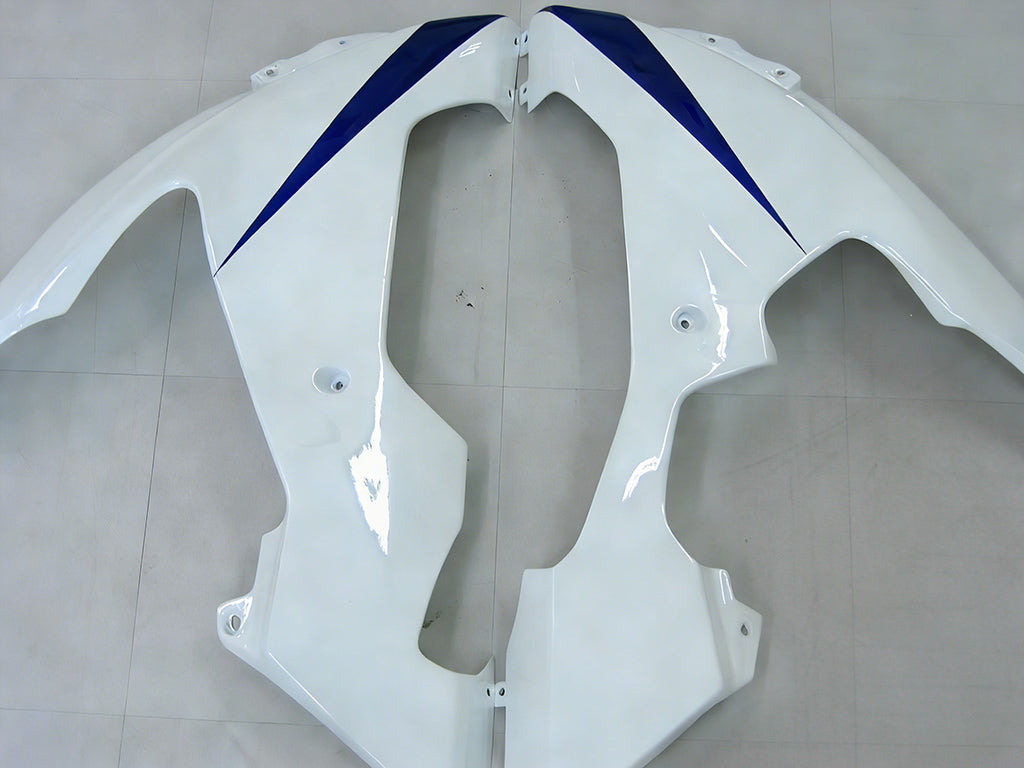 Amotopart 2004-2006 Yamaha YZF 1000 R1 Kit de carenado blanco azul