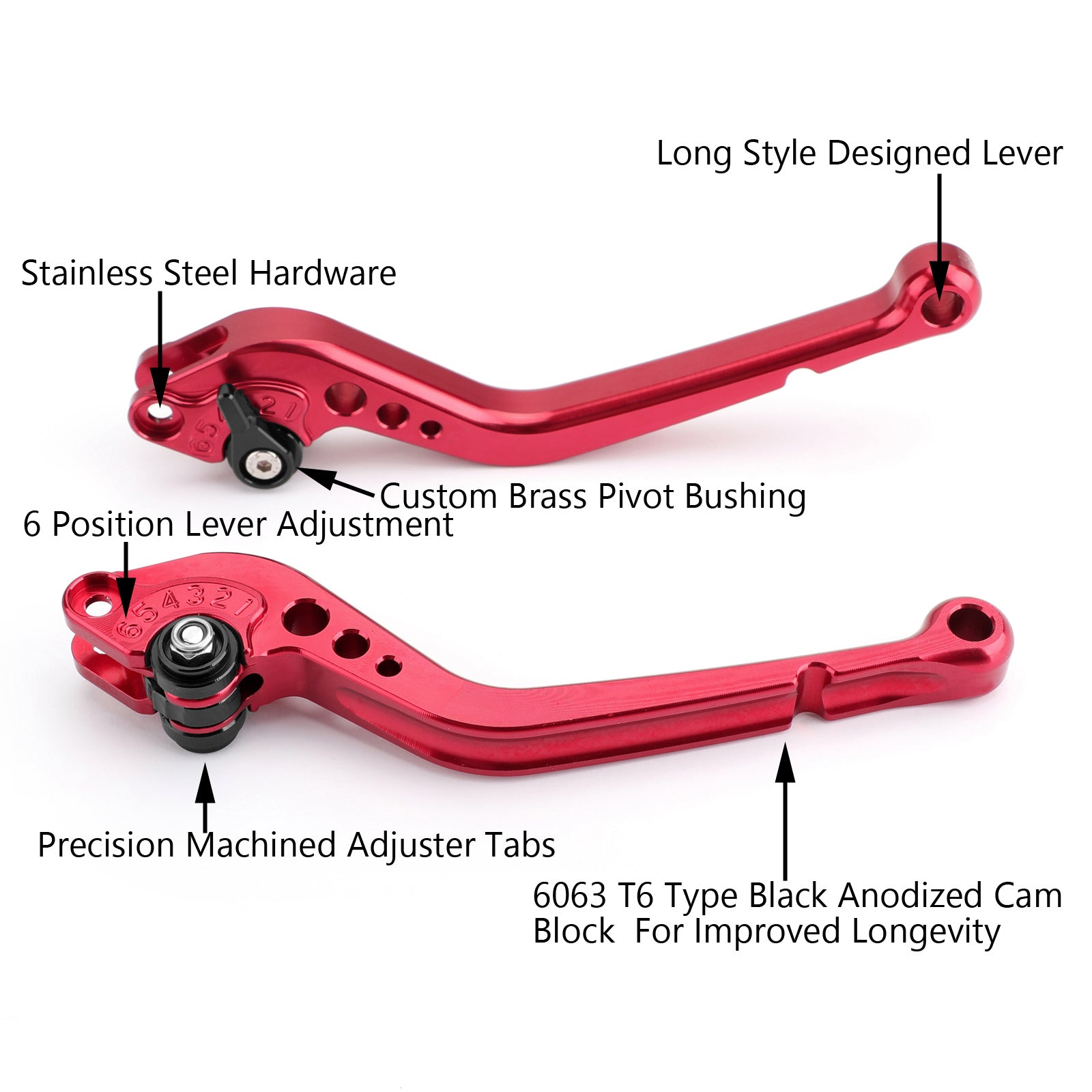 KTM 790 Duke 2018 2016 2017用のロングクラッチブレーキレバー