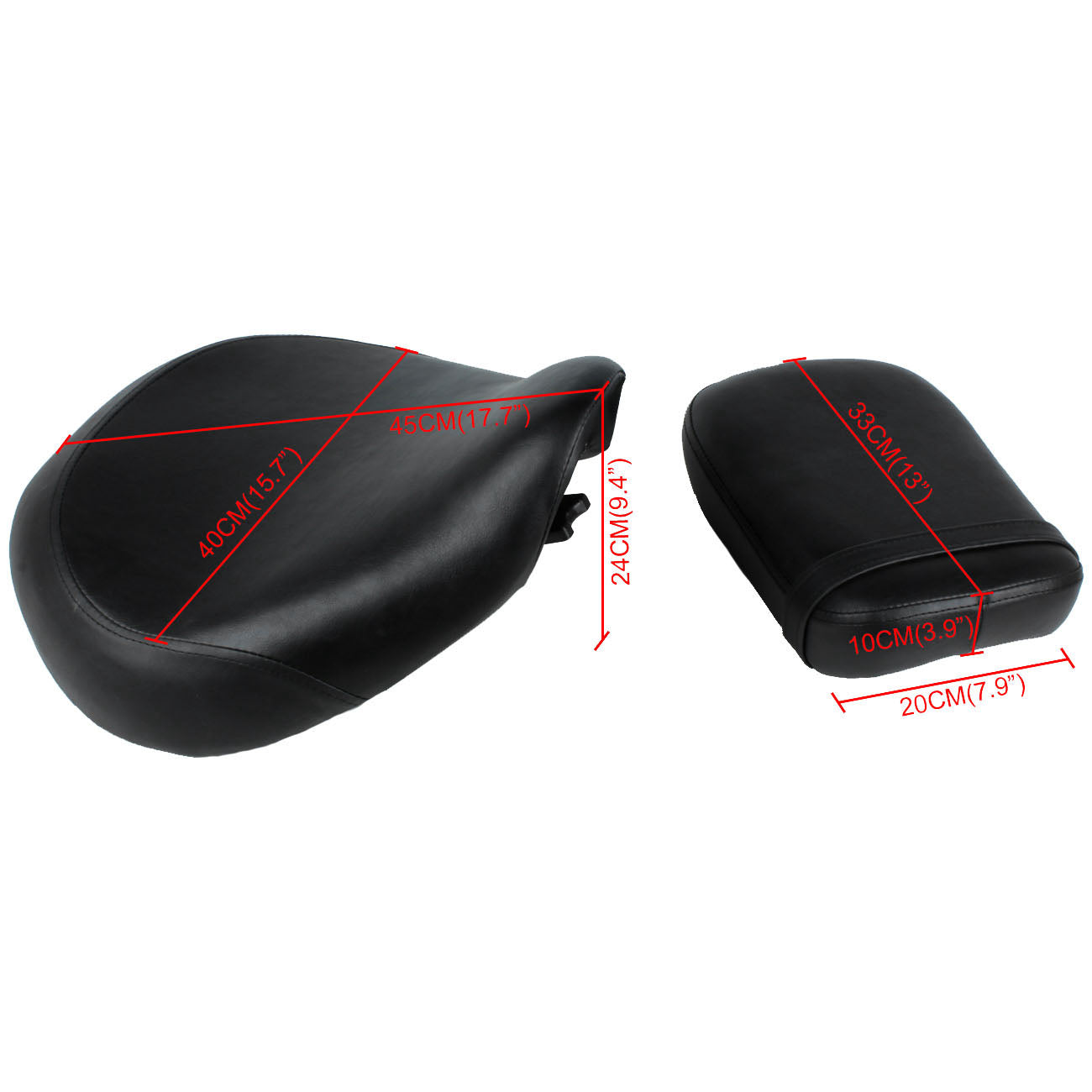 Seat Shadow CD Spirit Set ACE Cojín trasero delantero 98-03 VT750C para Honda VT750