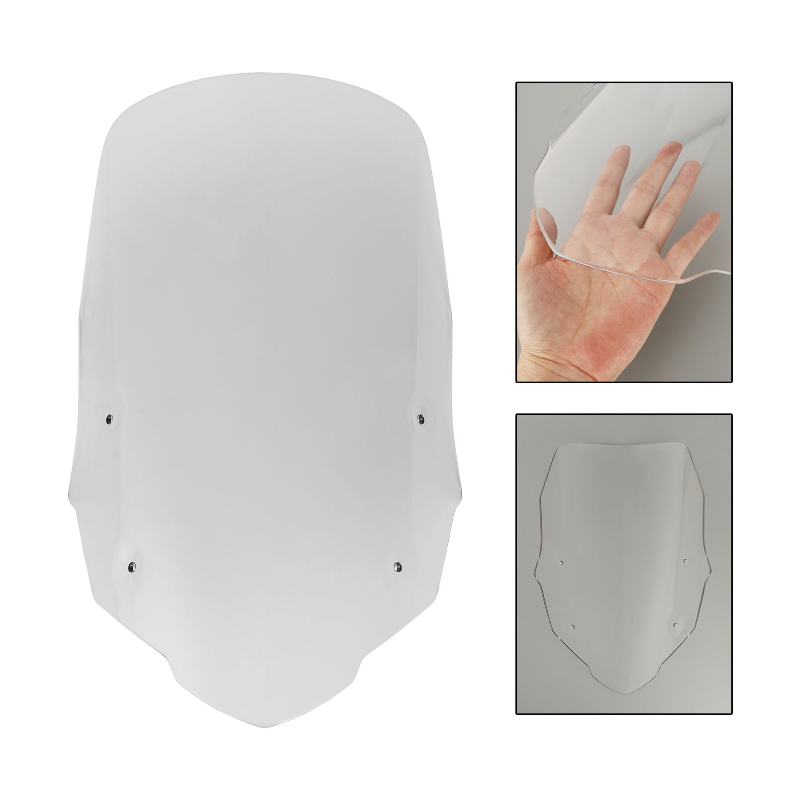 2023- Honda XL750 Transalp ABS Motorcykel vindrutan vindruta