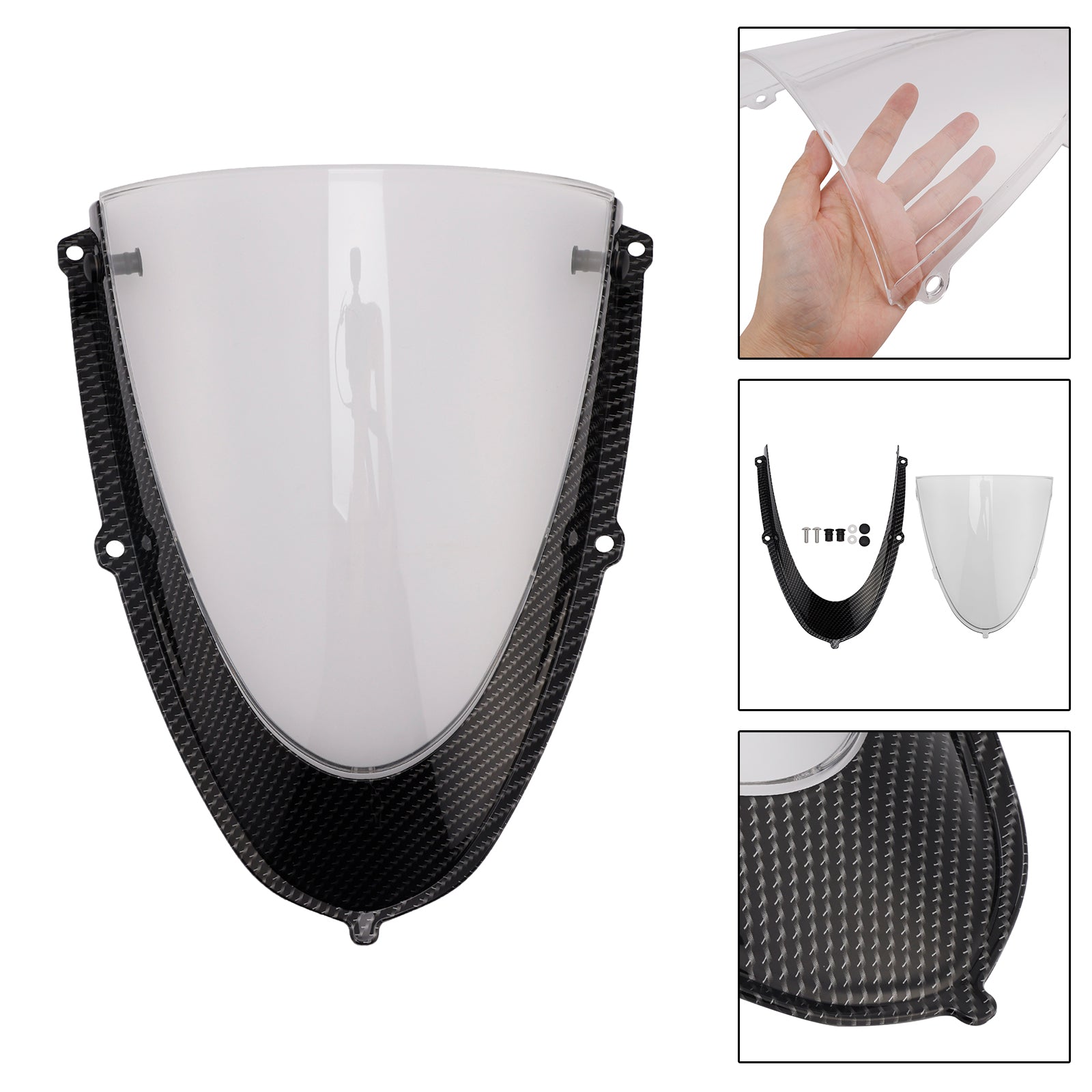 2020-2024 Aprilia RS 660 Headlight Fairing Windshield WindScreen Fit