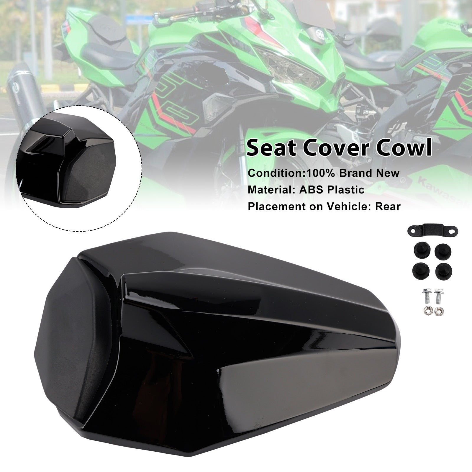 Kawasaki ZX25R ZX4R ZX4RR 20-25 Racing Tail Rear Seat Fairing Cowl