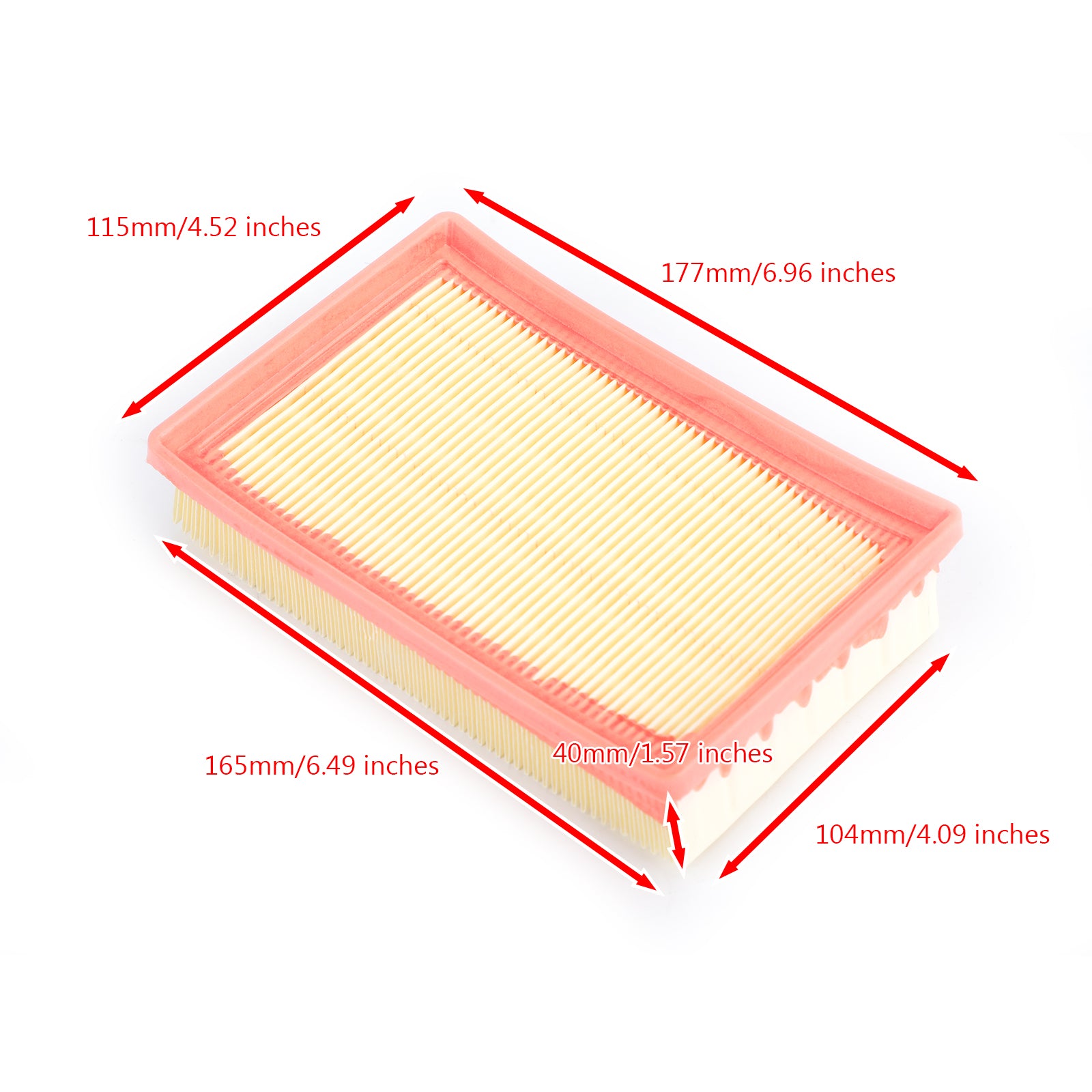 AIR FILTER FOR BMW R1200 GS / TE / ENDURO / ADVENTURE / R / RS / RT 2013-2018