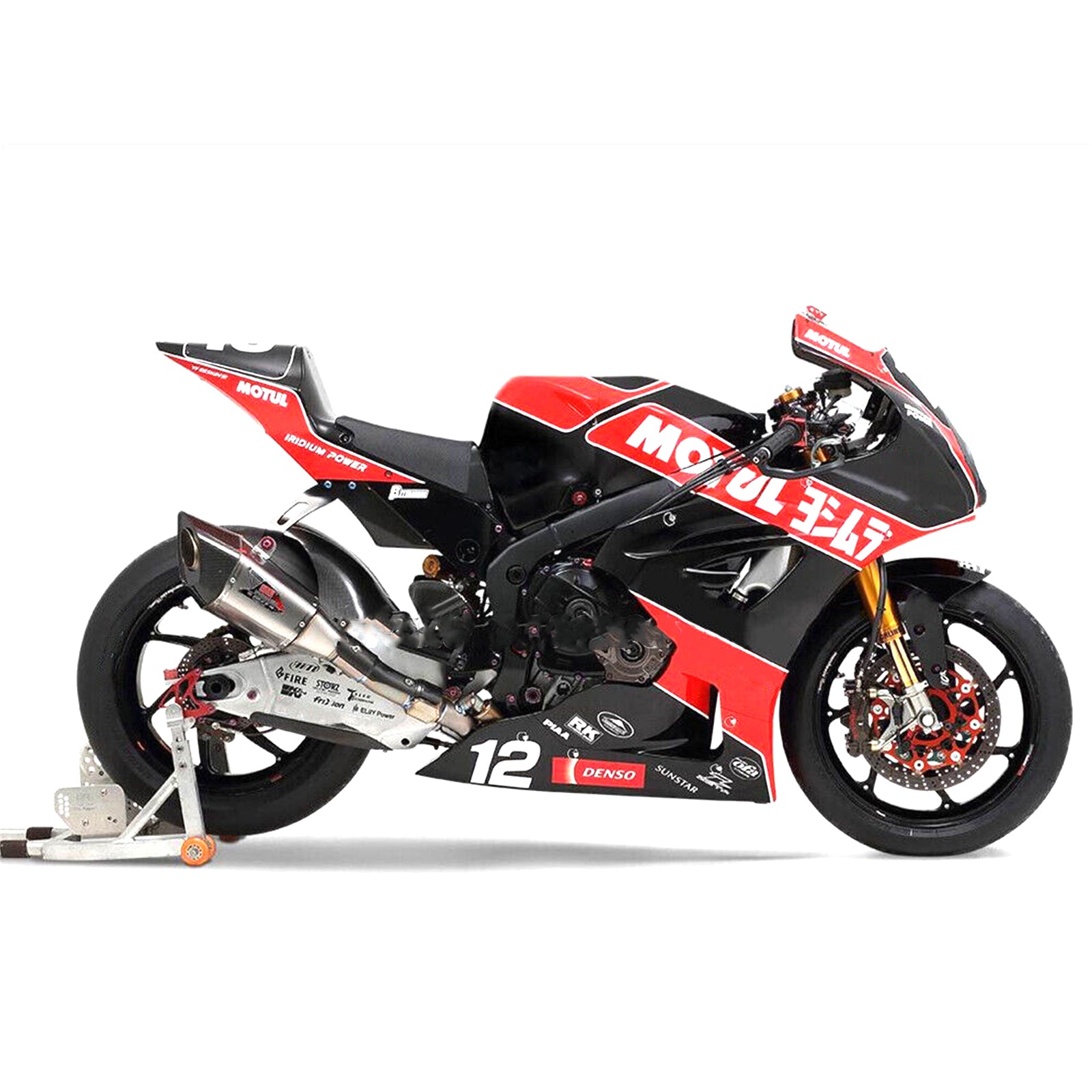 Amotopart 2017-2025 K17 GSXR1000 Suzuki Black&Red Fairing Kit