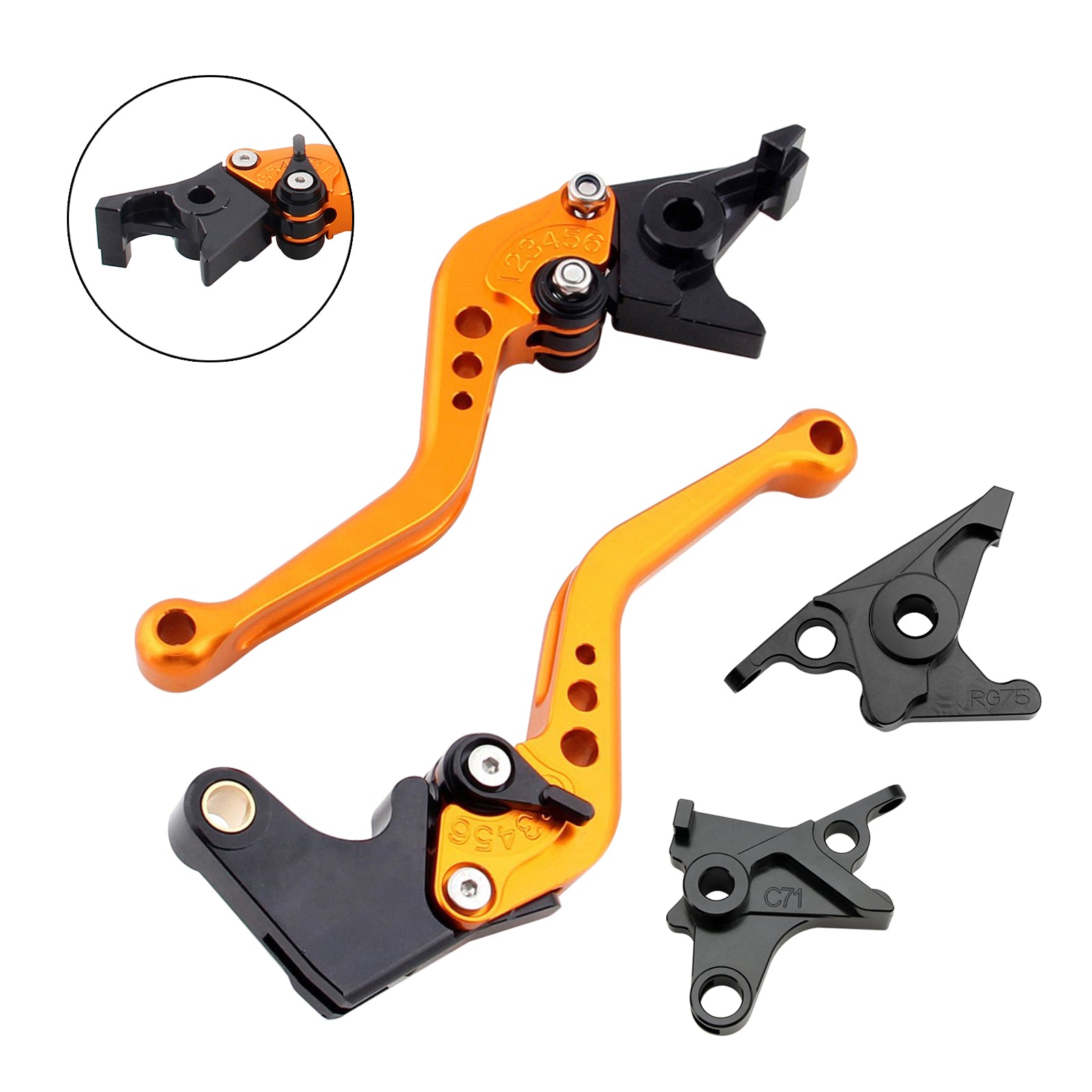 BMW R NINE T /PURE/RACER 2017-2023 NEW Short Clutch Brake Lever