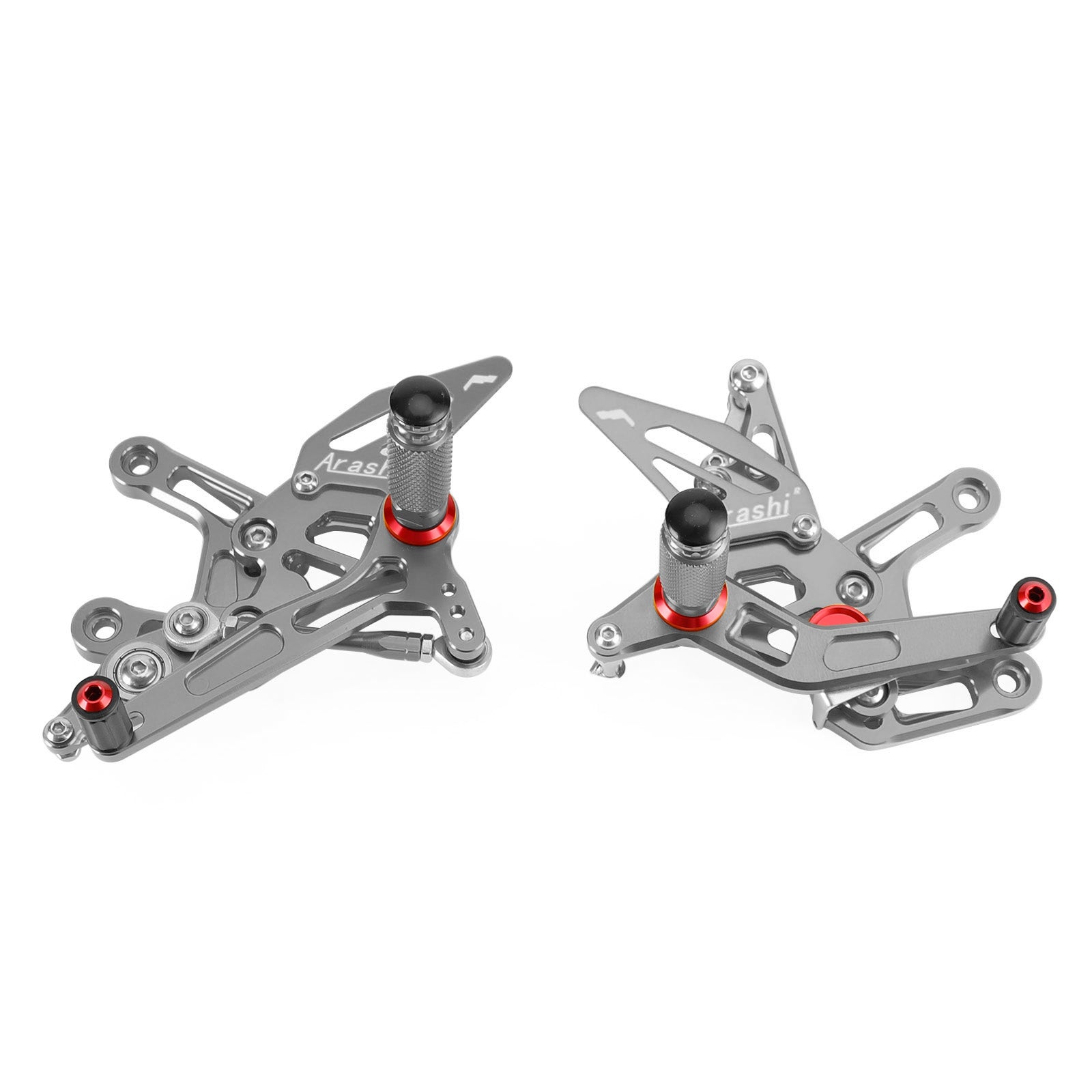 CNC Aluminum Rearsets Footpegs Fits Kawasaki ZX-10R ZX10 ZX1000 2021-2023