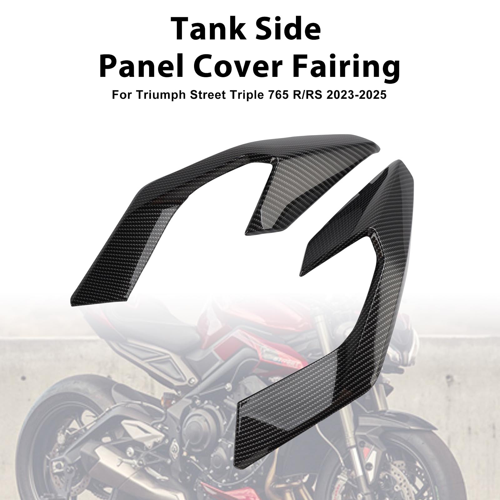 Street Triple 765 R/RS 2023-2025 Tank Side Cover Panel Fairing