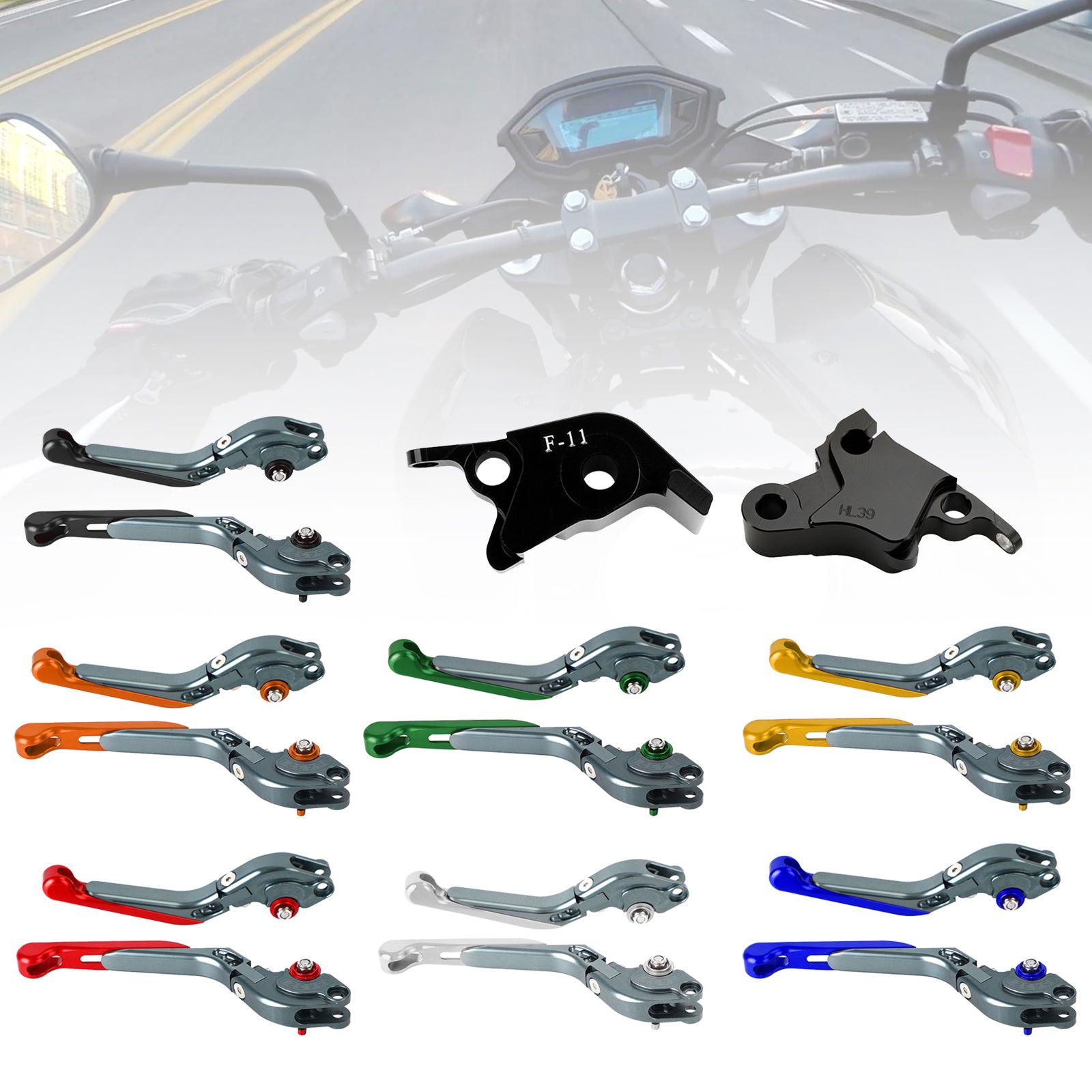 2021-2024 CFMOTO 700CL-X Sport Adjustable Clutch Brake Lever