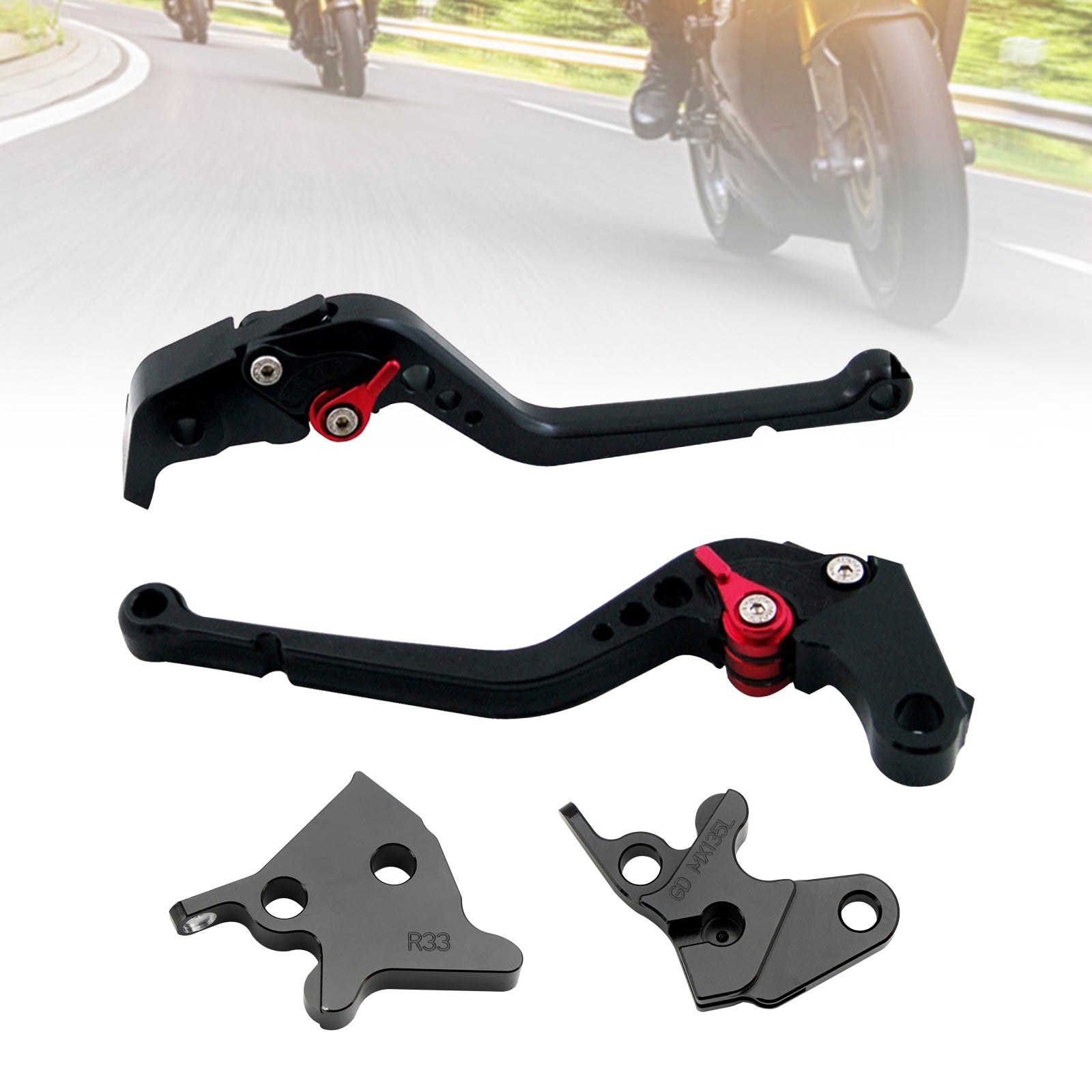 2005-2014 Yamaha YBR125 Langer Kupplungsbremshebel