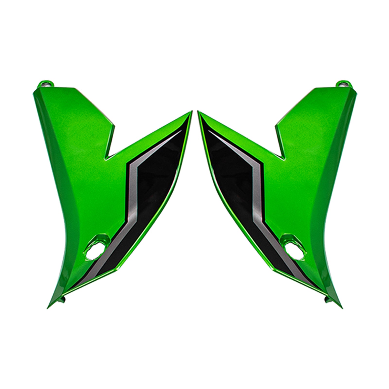 Amotopart 2022-2024 Kawasaki VERSYS 650 KLE ABS Kit de carenado verde