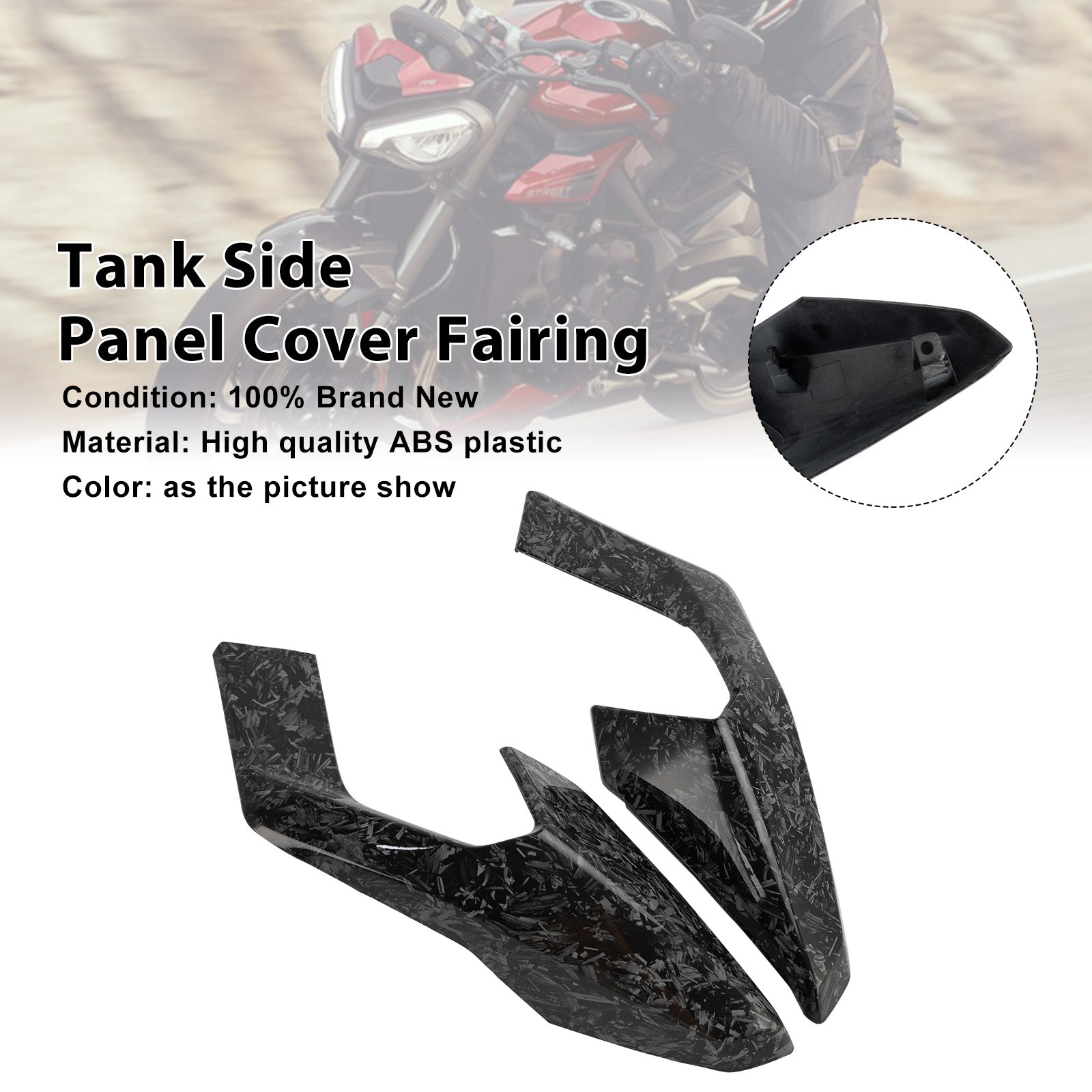 Street Triple 765 R/RS 2023-2025 Tank Side Cover Panel Fairing