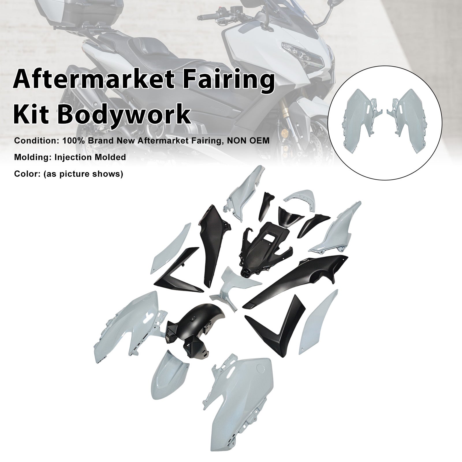 Amotopart 2025-2026 Yamaha TMAX560 Fairing Kit Collection