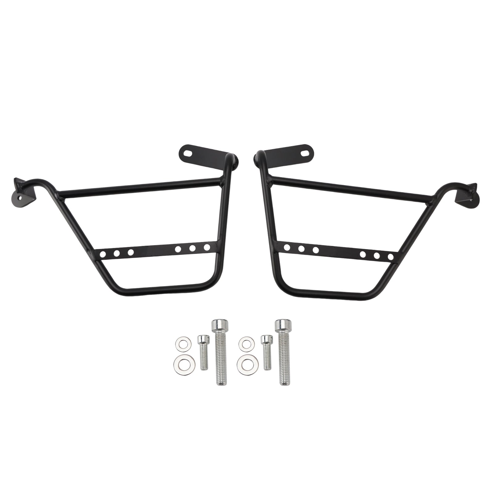 21-24 Guzzi V7 750Cc Luggage Rack Side Saddle Bag Mount Bracket Black Left