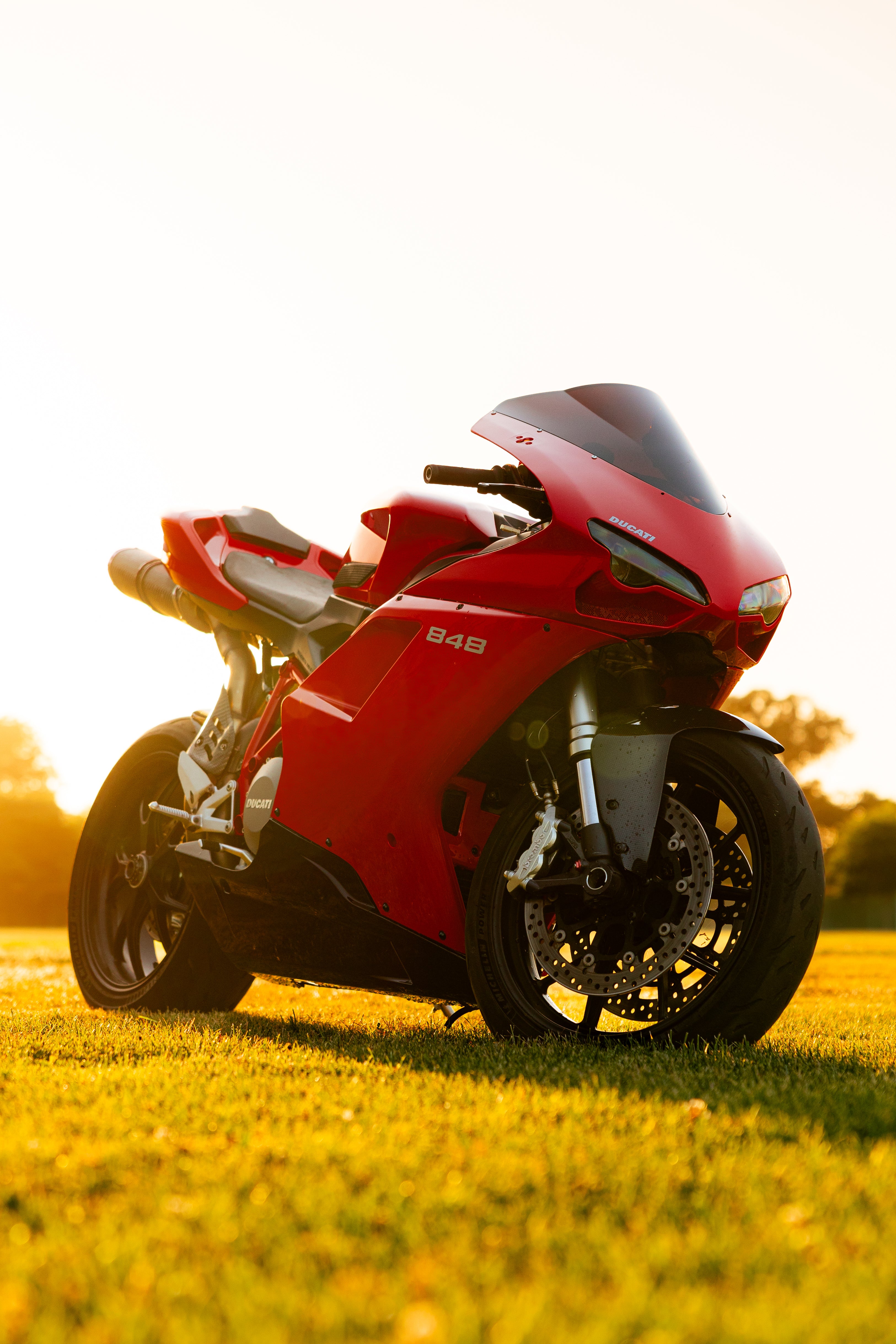 Amotopart Todos los años Ducati 1098 1198 848 Kit de carenado