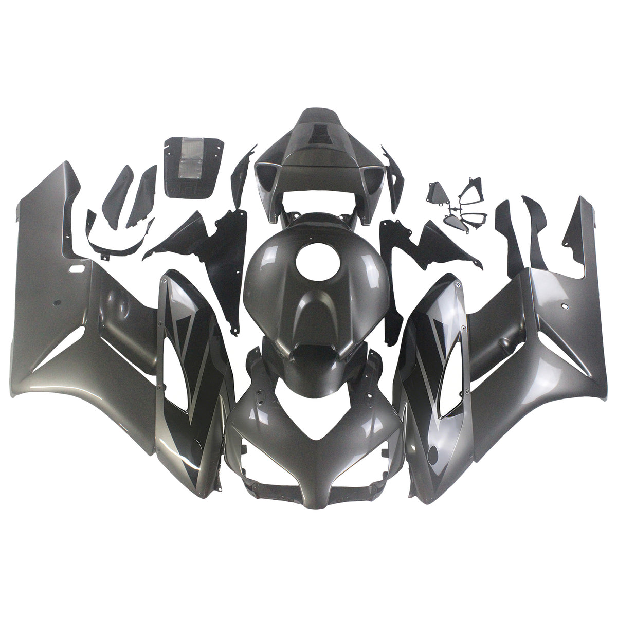 Amotopart 2004–2005 Honda CBR1000RR graues Verkleidungsset