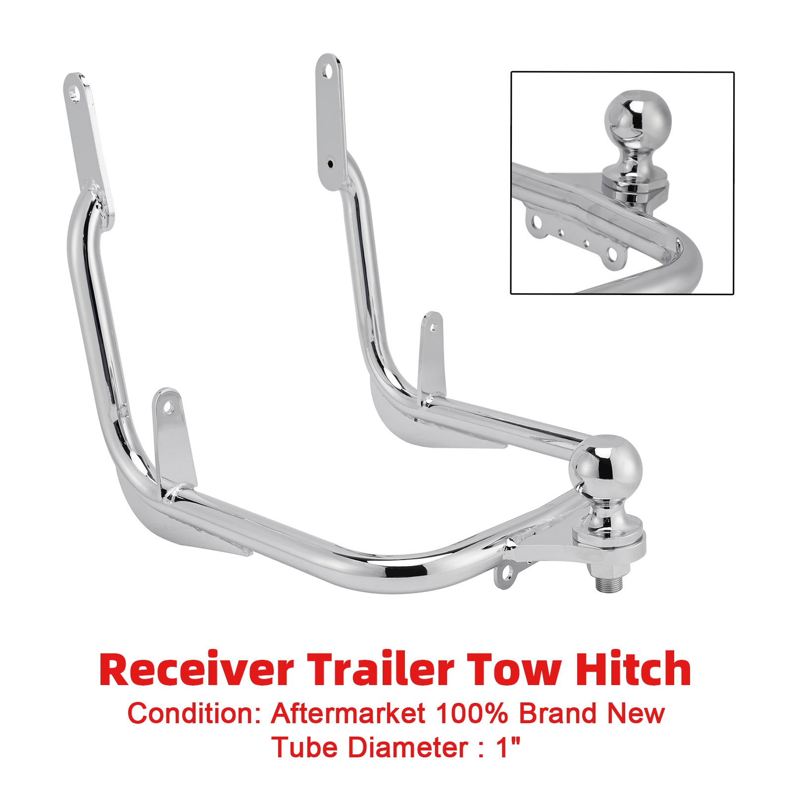 2009-2023 Touring Electra Street Glide FLHX Receiver Trailer Tow Hitch