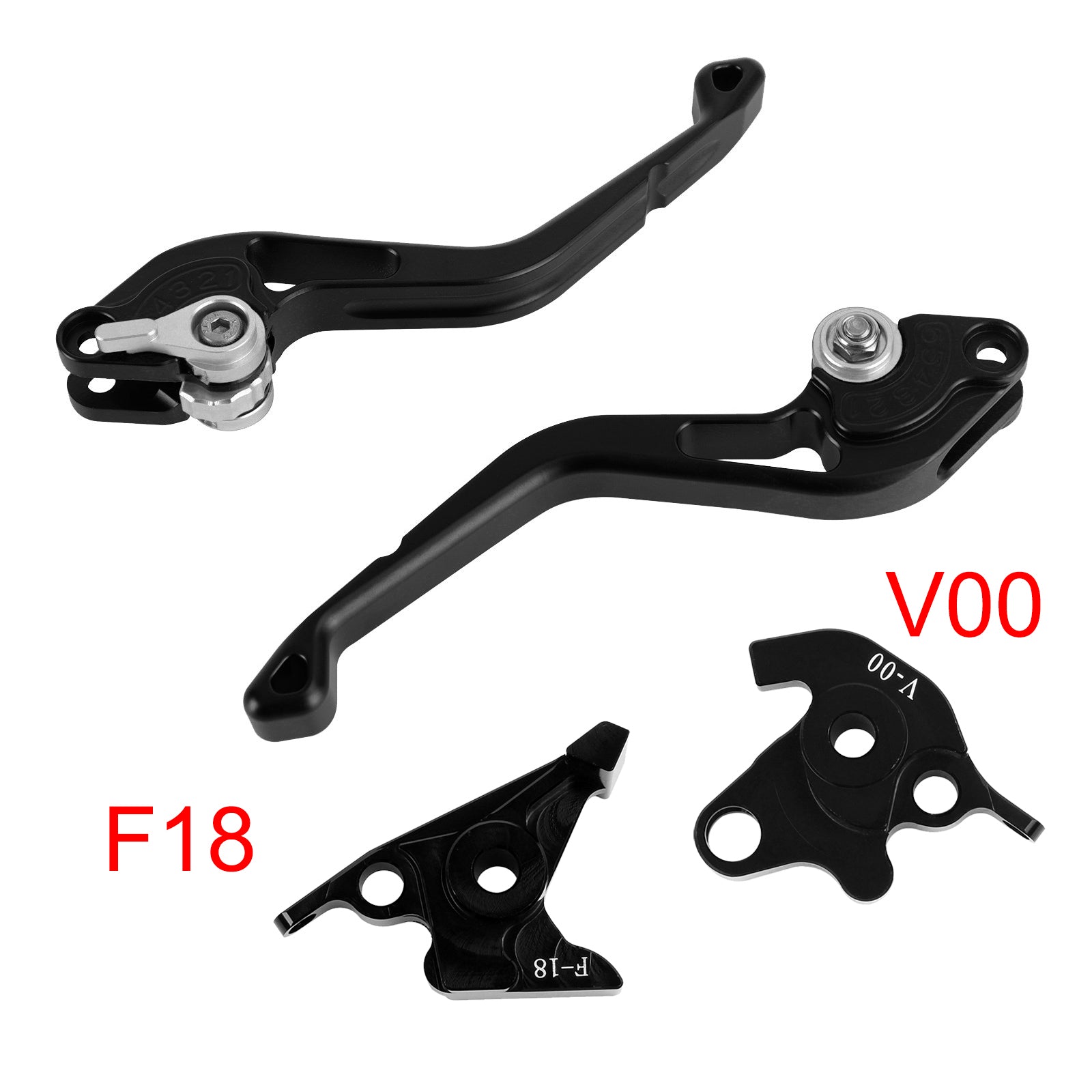 Honda VFR750 VFR800/F VTR1000F Silver NEW Short Clutch Brake Lever