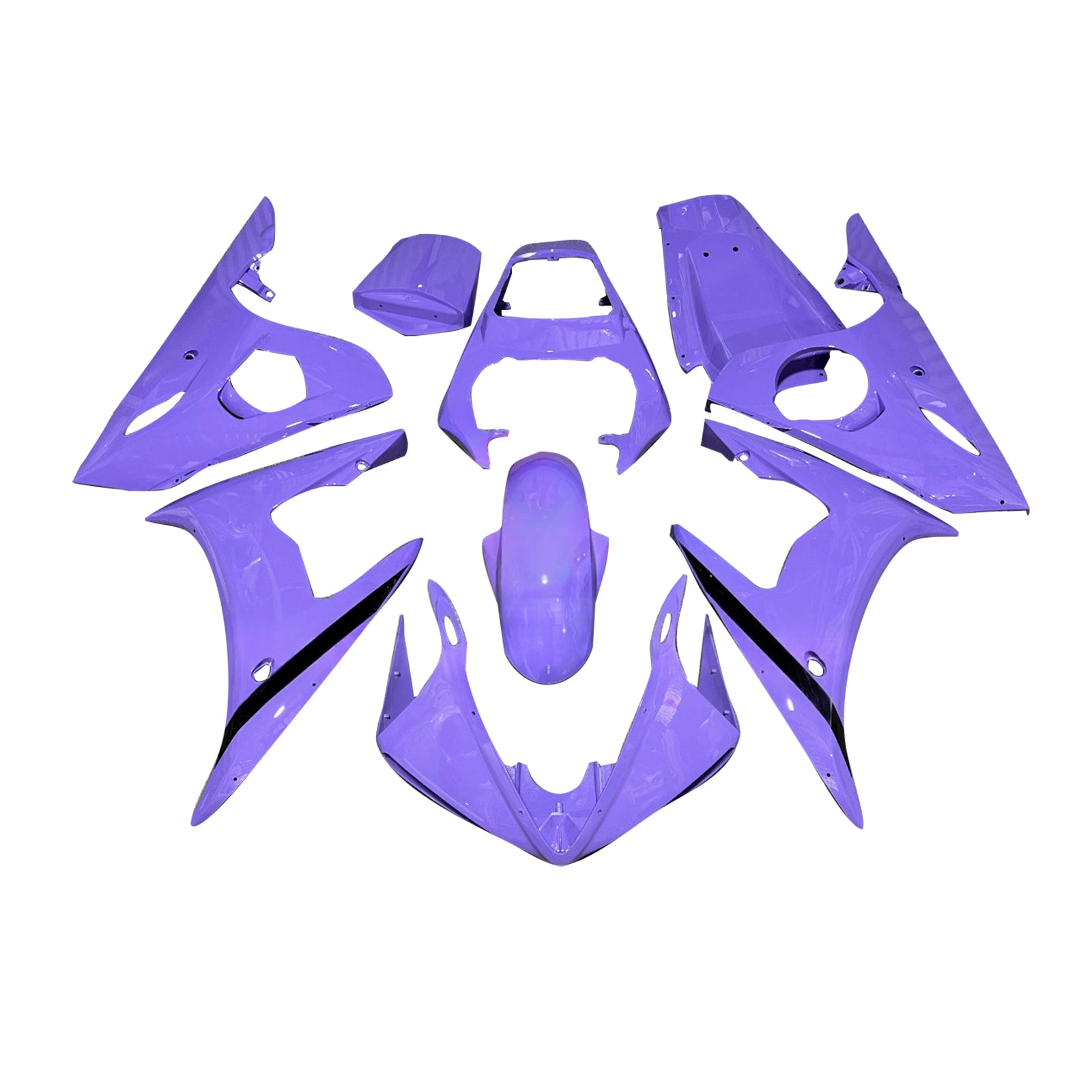 Amotopart 2003-2004 Yamaha YZF-R6/ 2006-2009 R6S Light Purple Fairing Kit