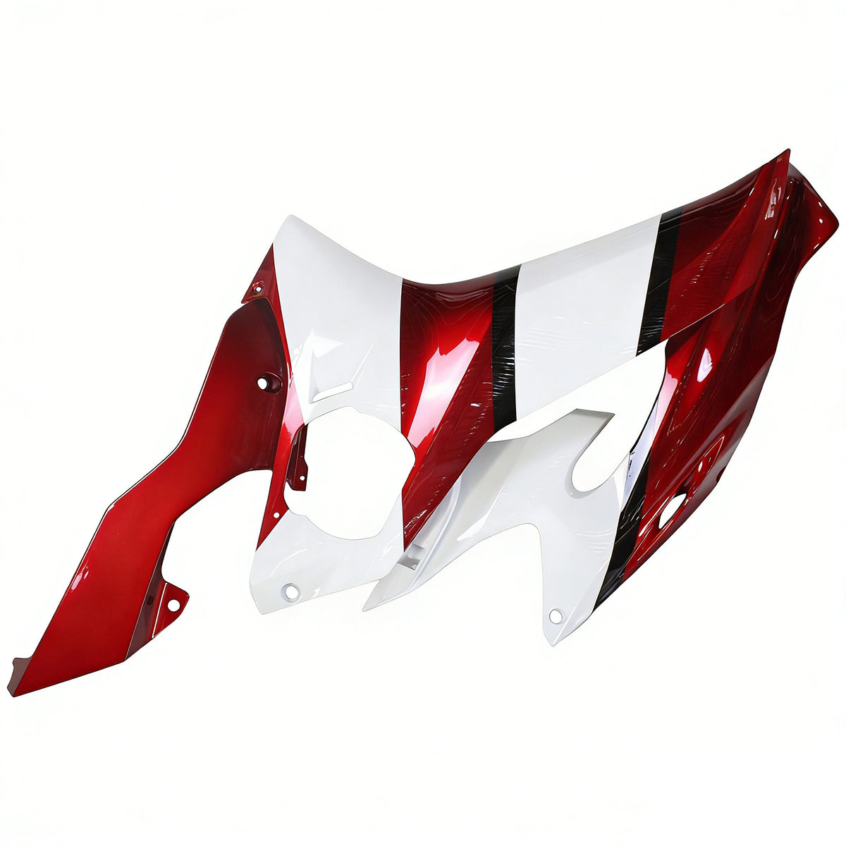 Amotopart 2017-2023 Yamaha YZF-R6 Red Black Fairing Kit