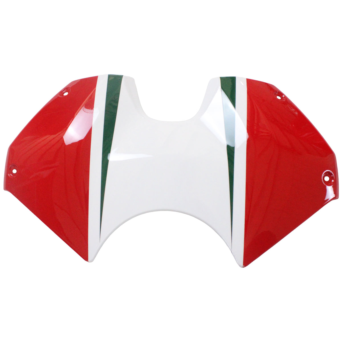 Kit de carenagem Amotopart 2020-2021 Ducati Panigale V4 V4S branco vermelho