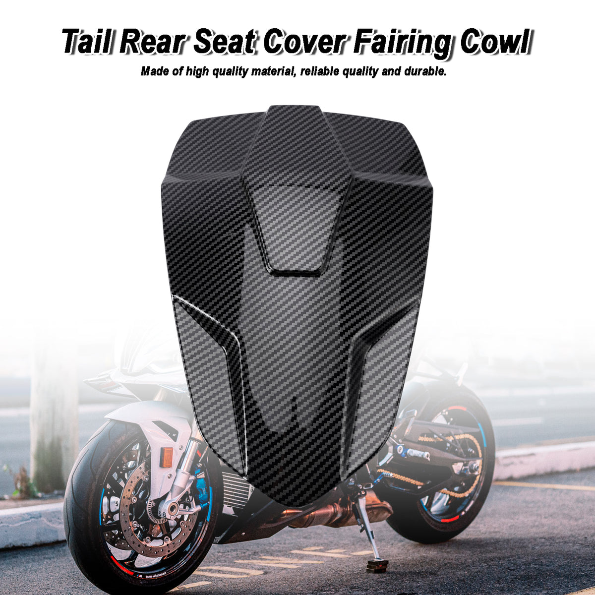 2023-2026 BMW S1000RR Rear Seat Cover Passenger Fairing Cowl