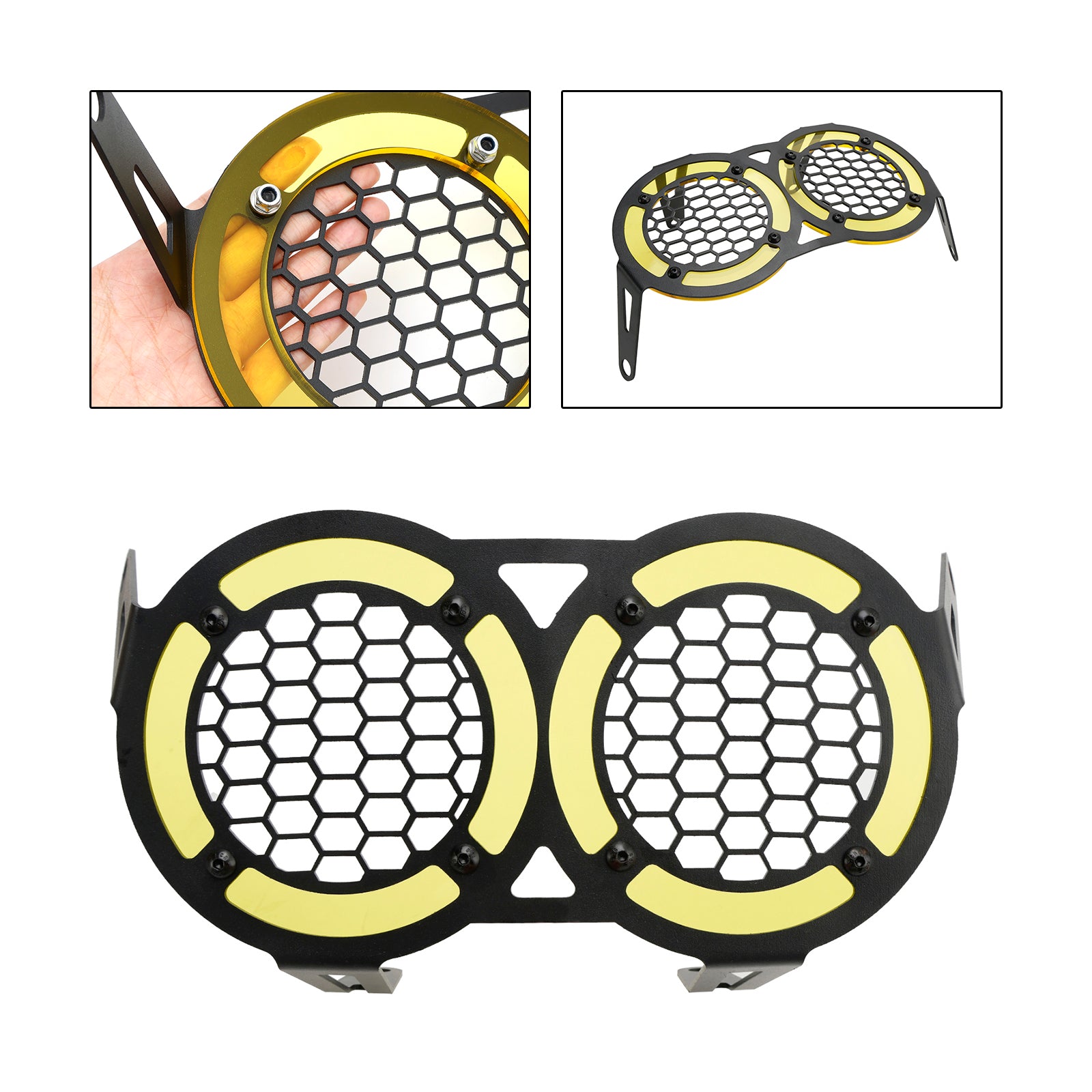 Protezione protettiva in acrilico per protezione faro adatta per Ducati Desertx 2022-2023