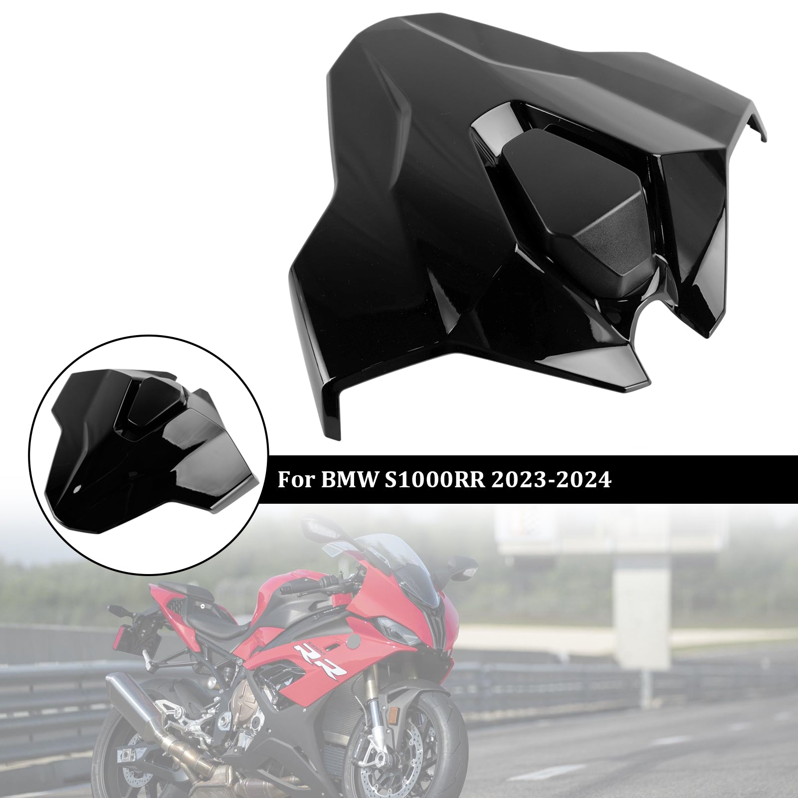 23-24 BMW S1000RR Svans baksäte Cover Fairing Cowl