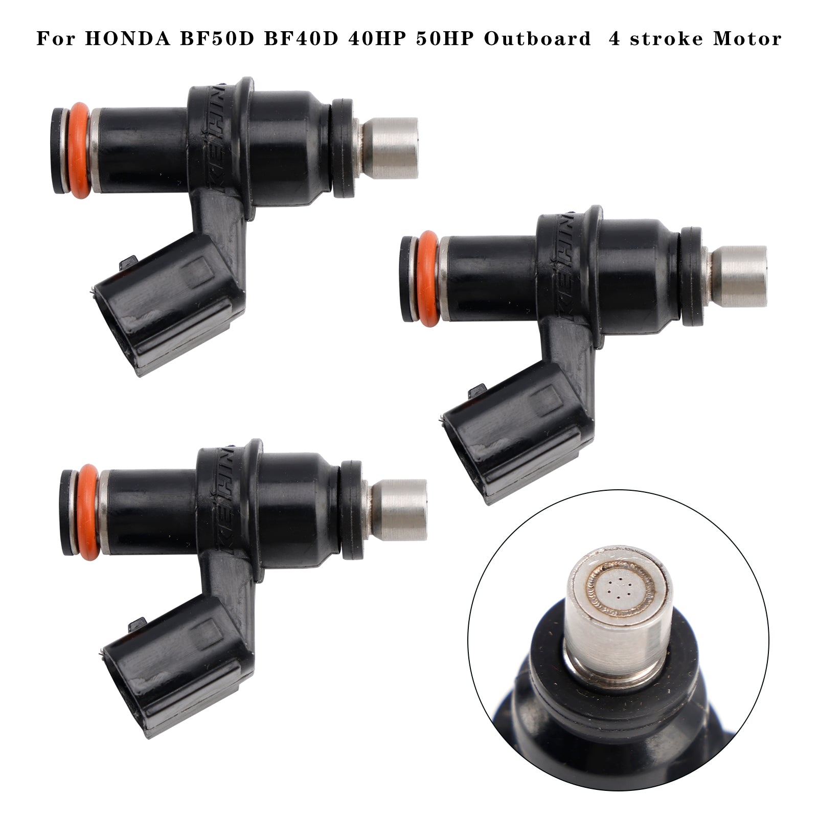 3pc Honda BF50D BF40D 40HP 50HP Outboard Fuel Injektor 16450-Zz5-003