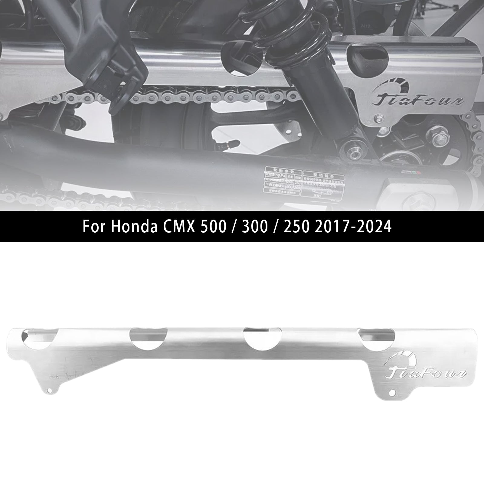 17-24 Honda Rebel CL 250 300 500 CM CMX Chain Guard Cover Protector