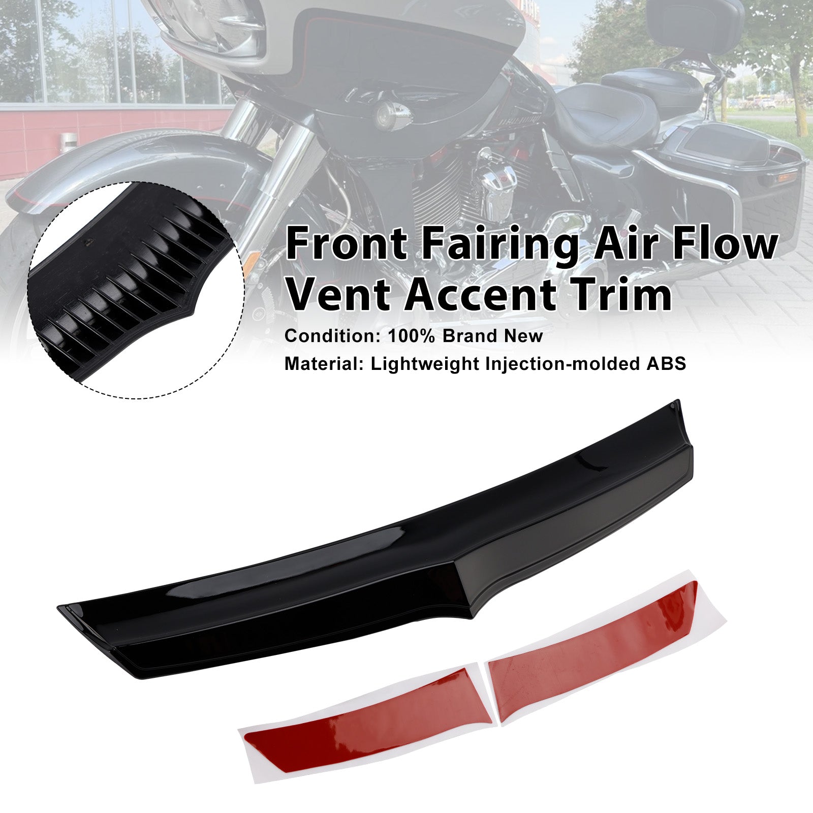 2015-Up Road Glide FLTRX Front Fairing Air Flow Vent Accent Trim