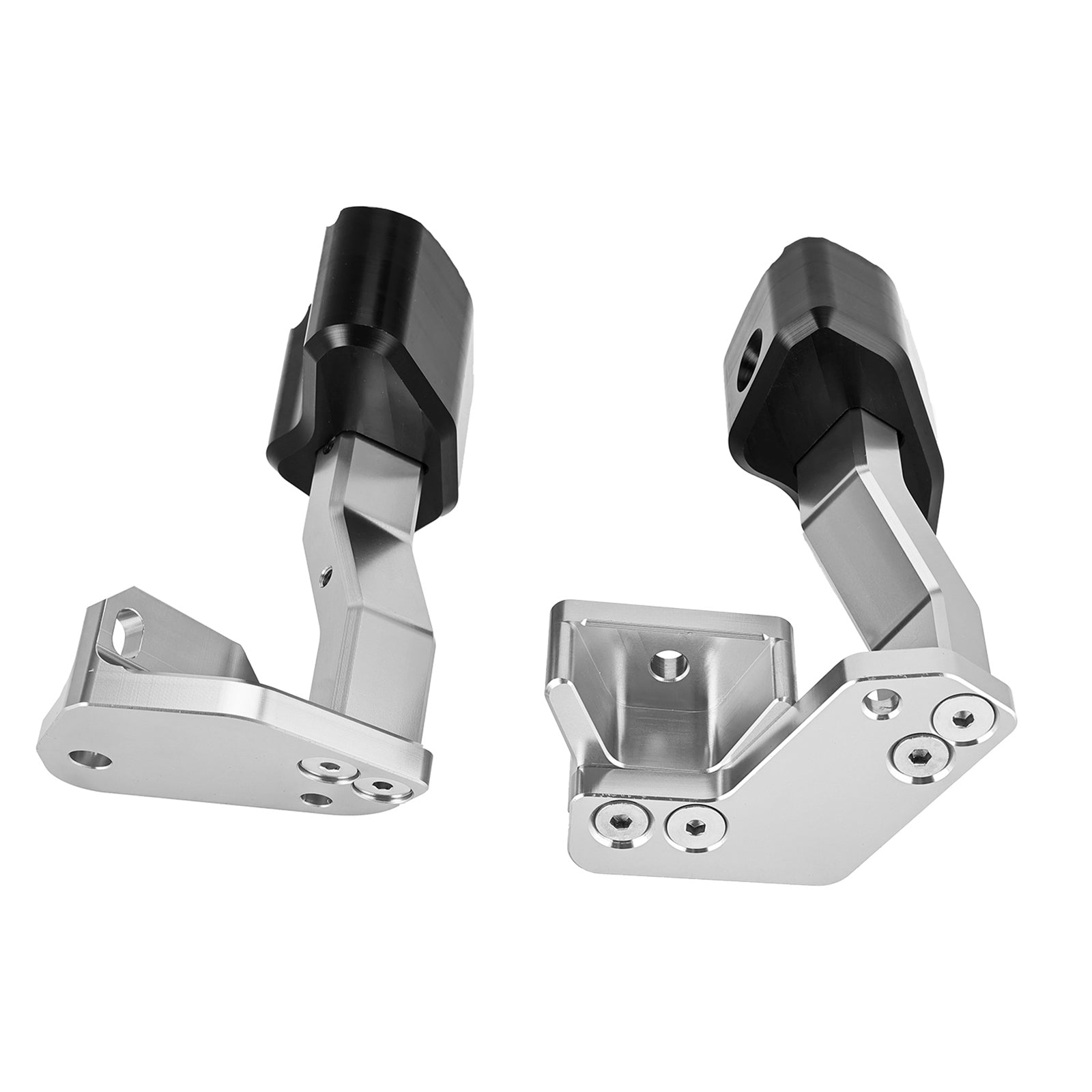 21-23 Suzuki GSXR1300 Hayabusa Protector Motor Crash Bund Pad Slider Silber