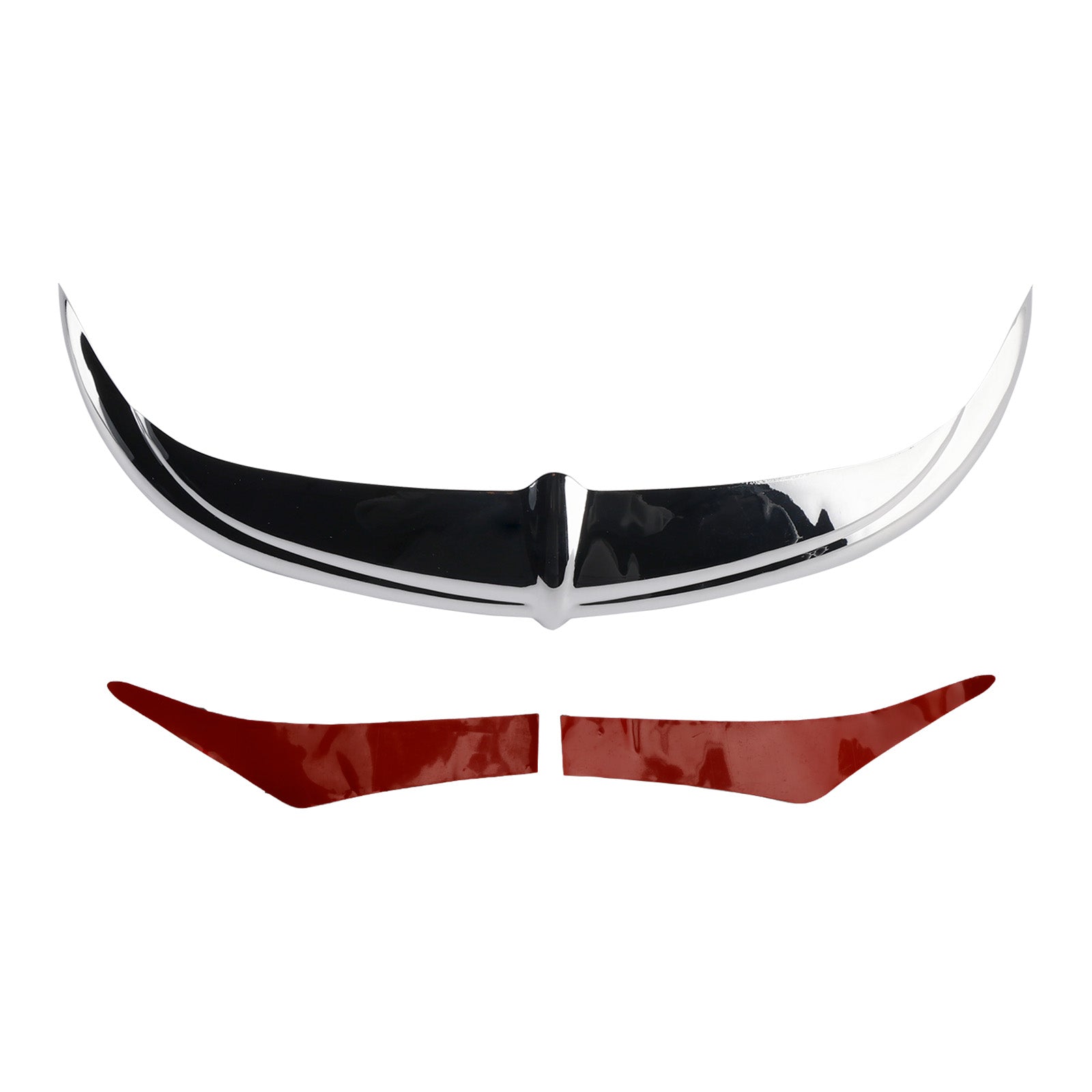 96-13 Electra Street Glides Trikes Bat Brow Batwing Fairing Accent Trim