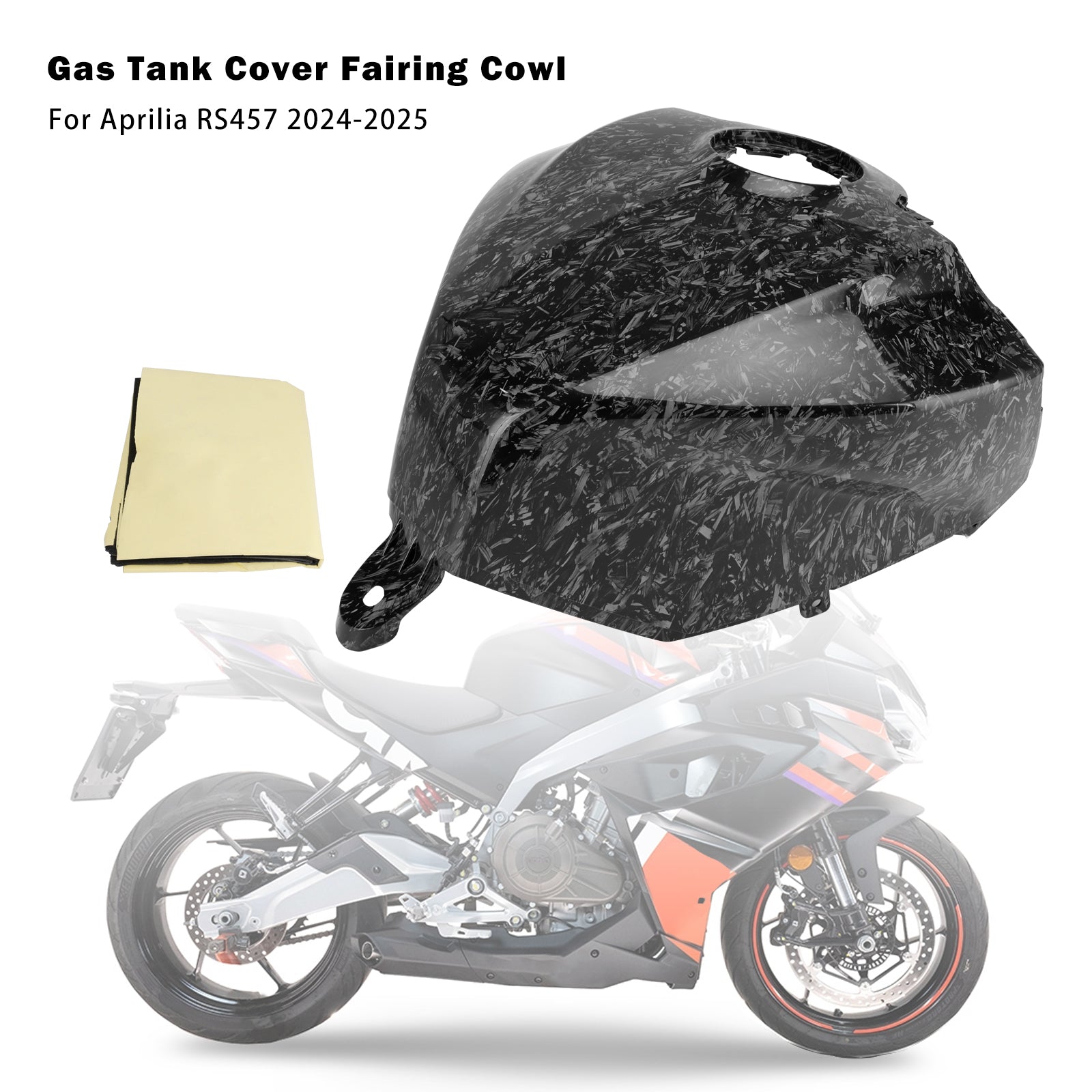 2024-2025 Aprilia RS457 RS 457 Gas Tank Cover Trim Fairing Cowl