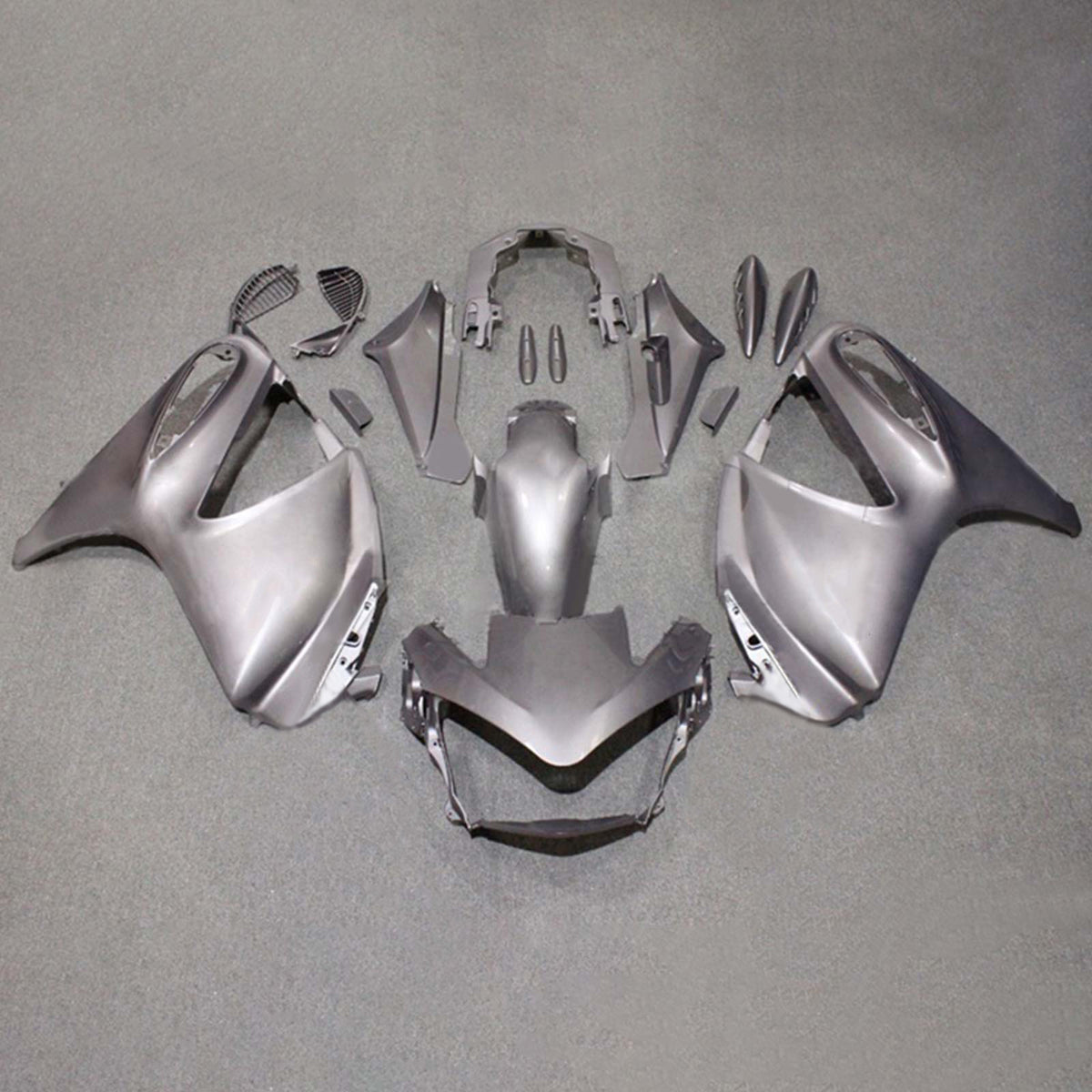 Amotopart 2002-2016 Honda STX1300 ST1300 Black Gray Fairing Kit